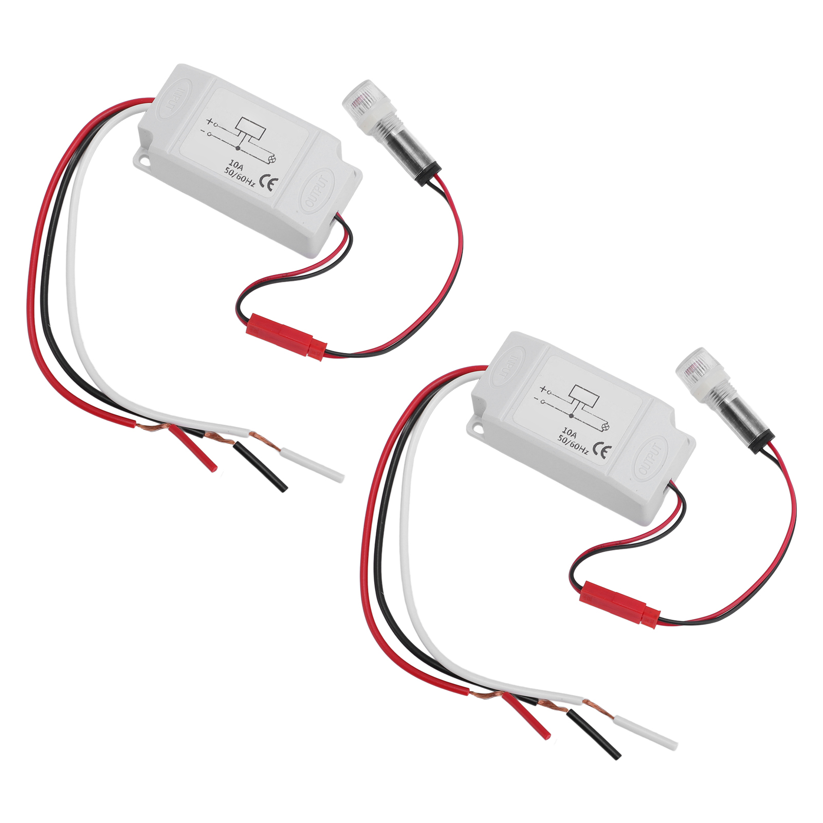 2x Lichtsteuerungssensorschalter Dämmerungsschalter Photoelektrischer Schalter - Bild 18 von 18