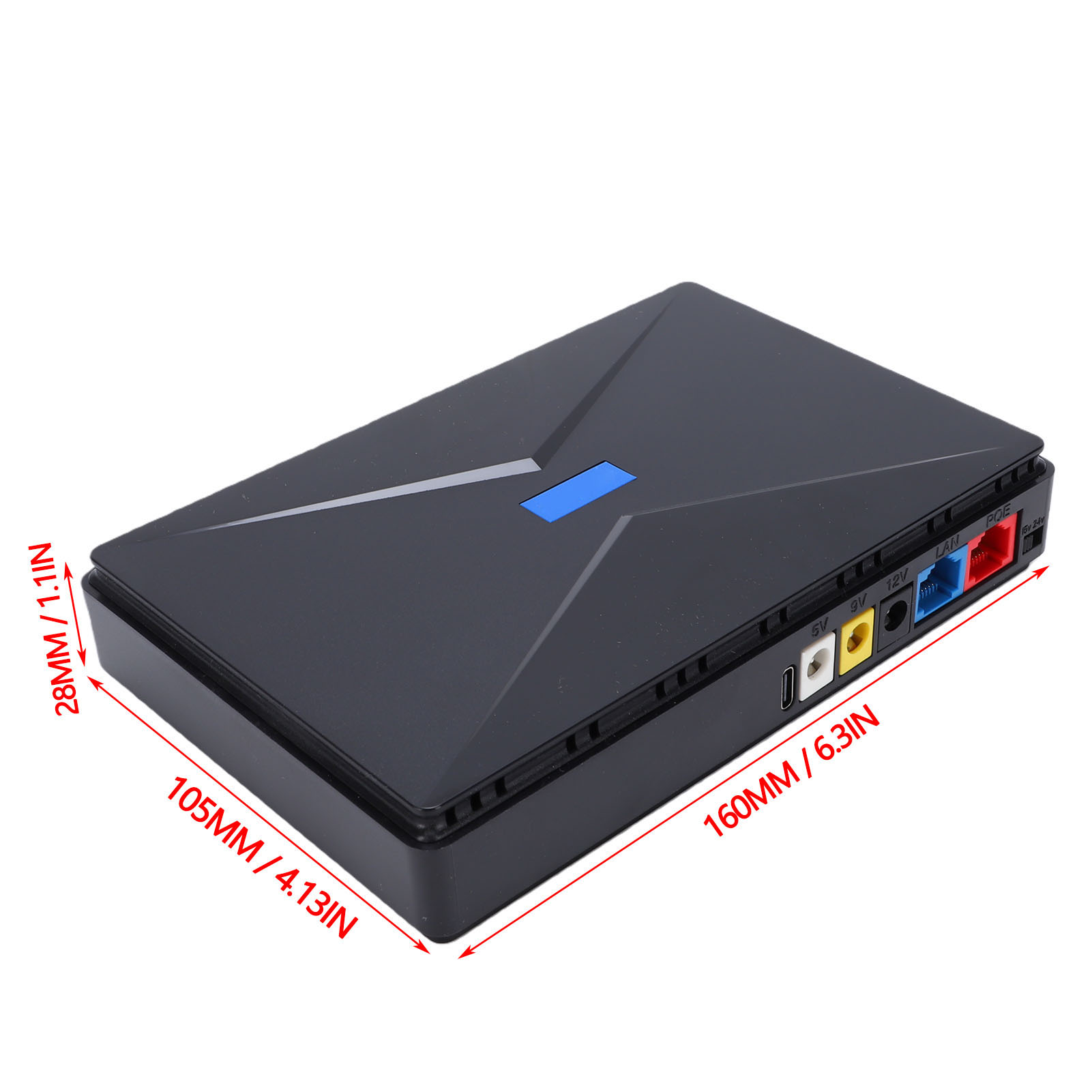 2-Mini UPS 8800mAh Large Capacity Backup Power Supply For Router