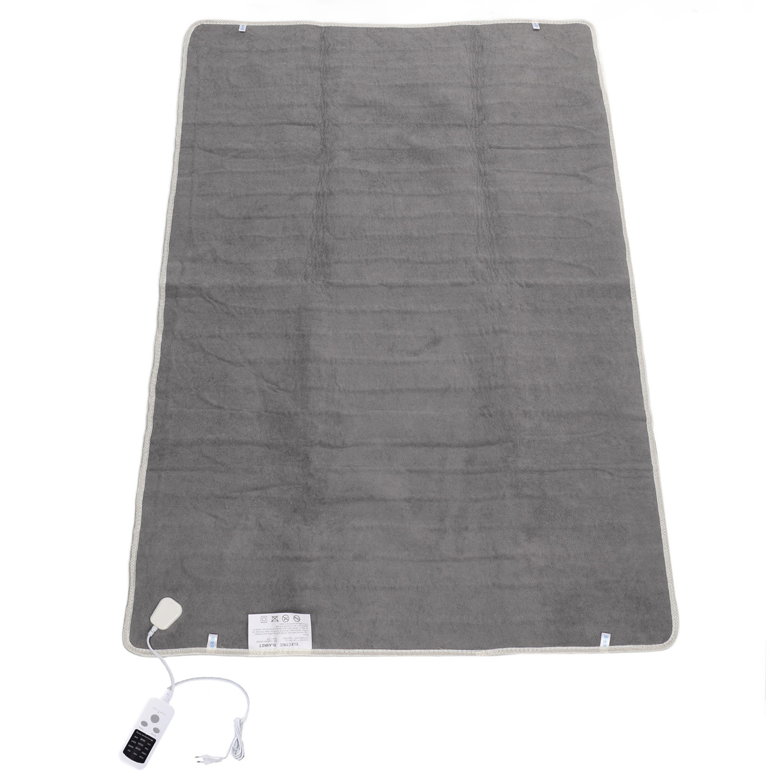 Manta Eléctrica con Interruptor Inteligente para Dormitorio Hogar Gris♡ - Imagen 33 de 33