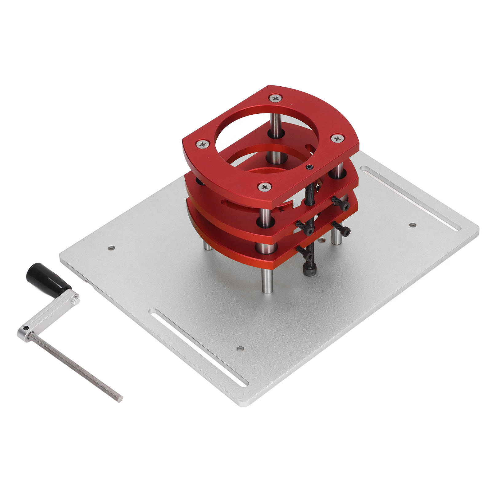Router Lift Manual Lifting Router Lift System Router Table Saw Insert Plate Kit
