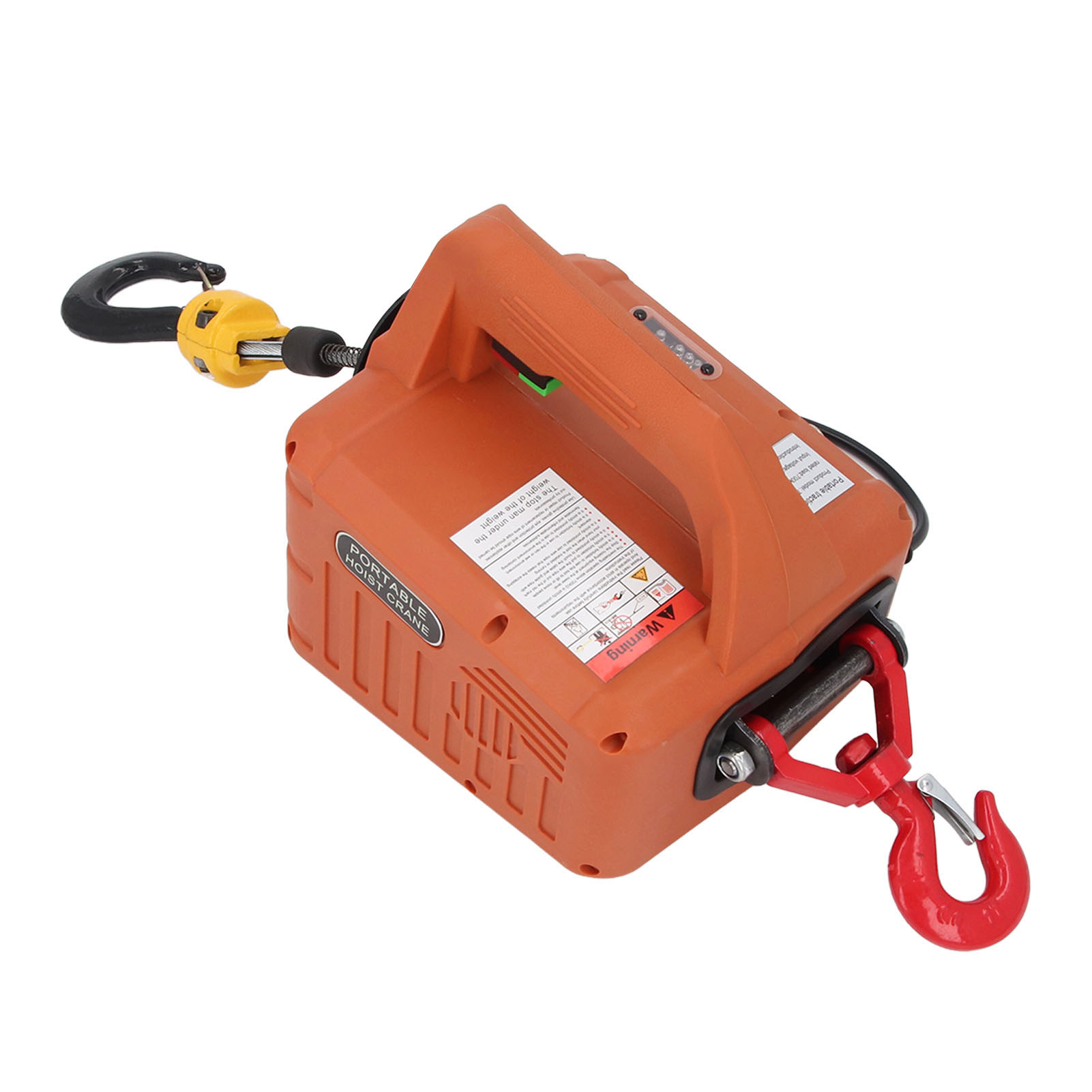Polipasto eléctrico cabrestante 1500W elevación elevación tracción 1100LB carga 7,6M altura - Imagen 25 de 30