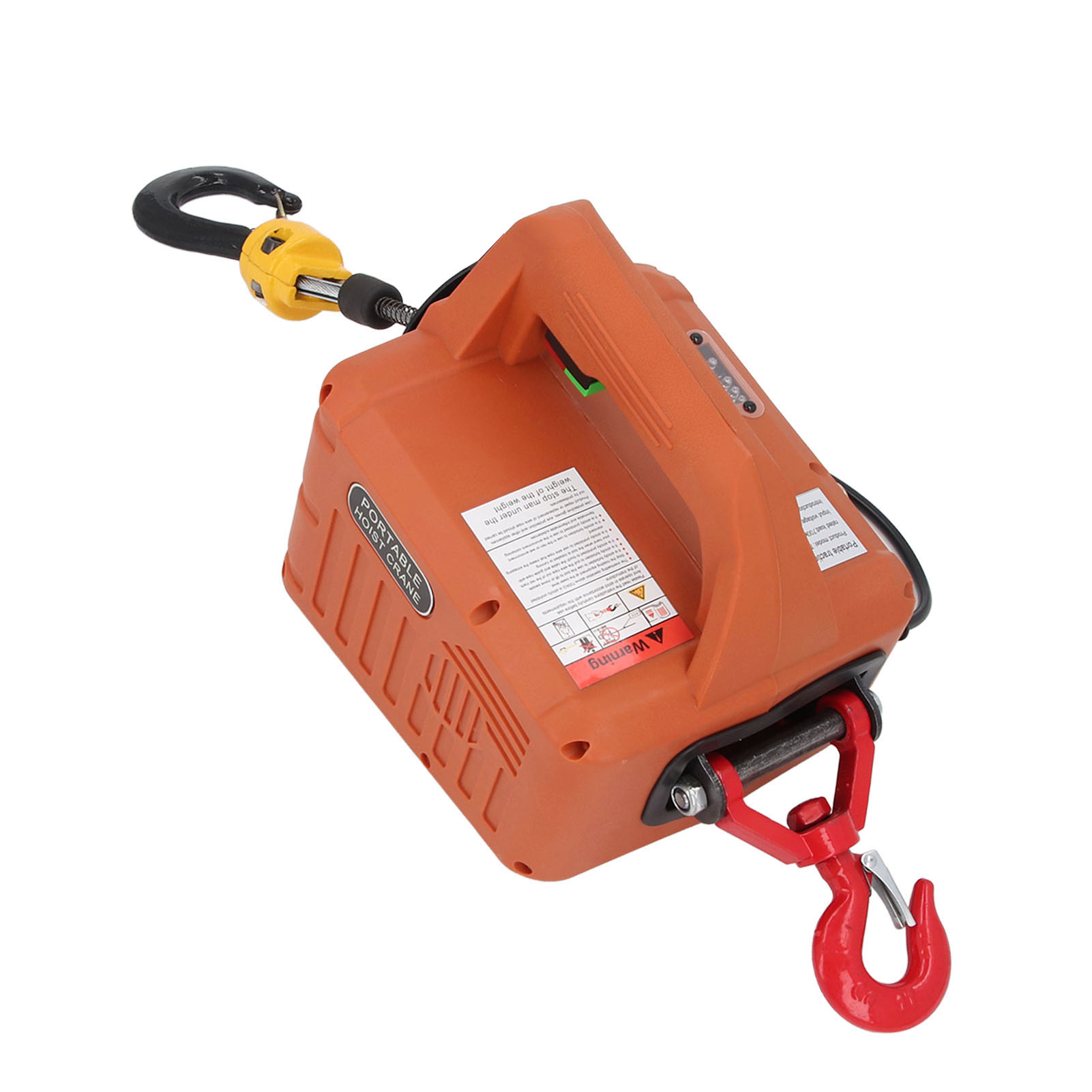 Polipasto eléctrico cabrestante 1500W elevación elevación tracción 1100LB carga 7,6M altura - Imagen 27 de 30