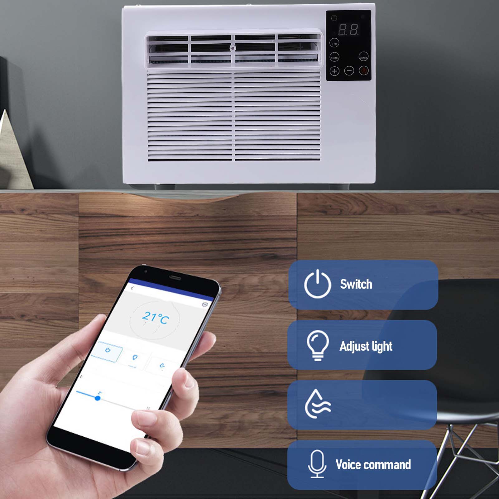 Air Conditioner Cooling AC Conditioning Unit For Outdoor Tent Camping Room . - Foto 30 di 30