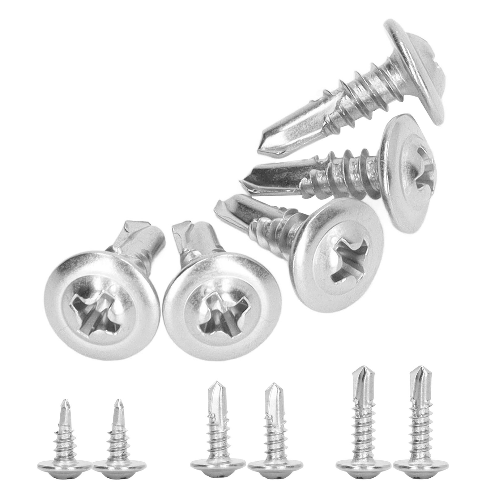 Self Tapping Screw 410 Quick Round Washer Head Screws For Machinery Industry