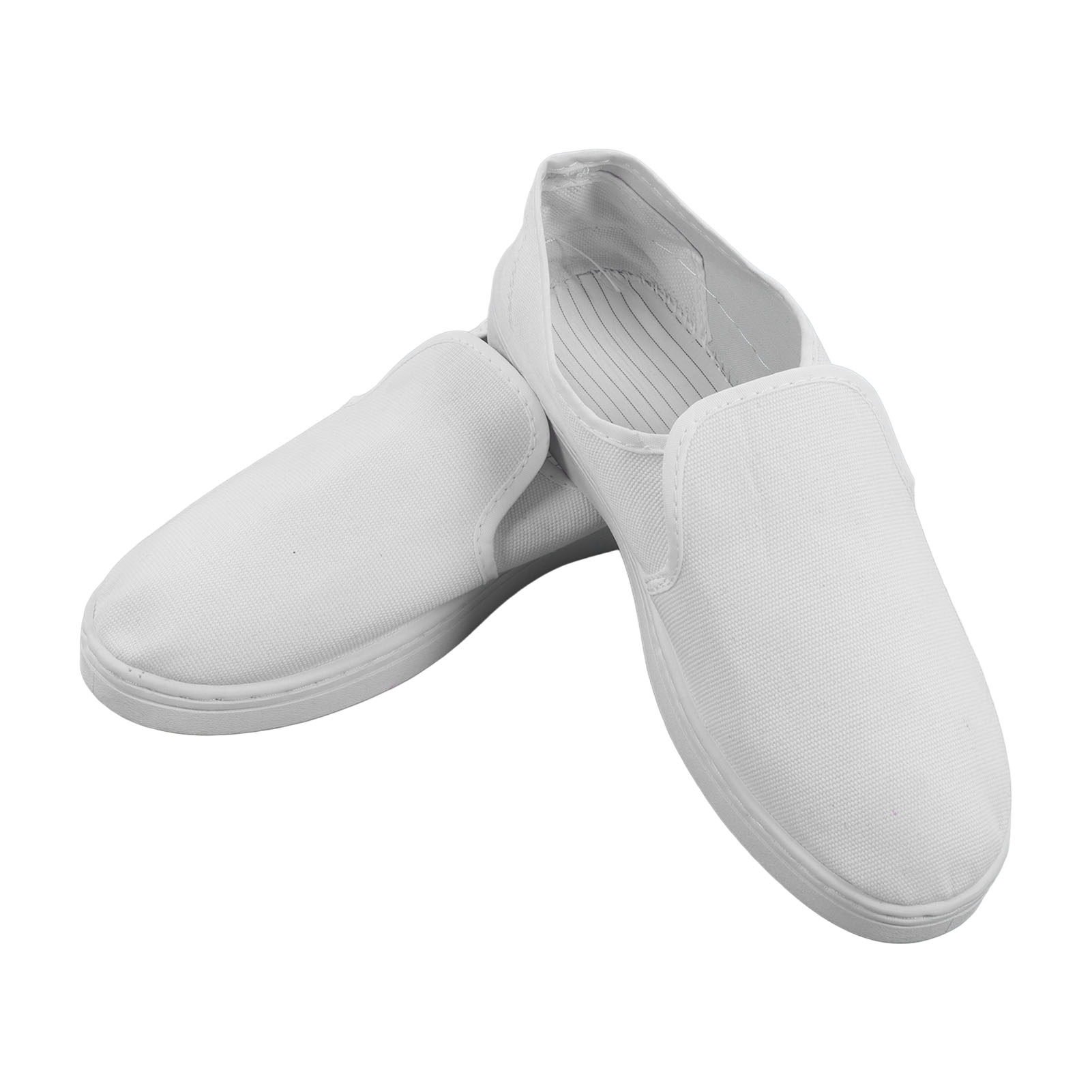 Static Proof Shoes PVC Canvas Safe Comfortable For Electronics Factory Dust Free