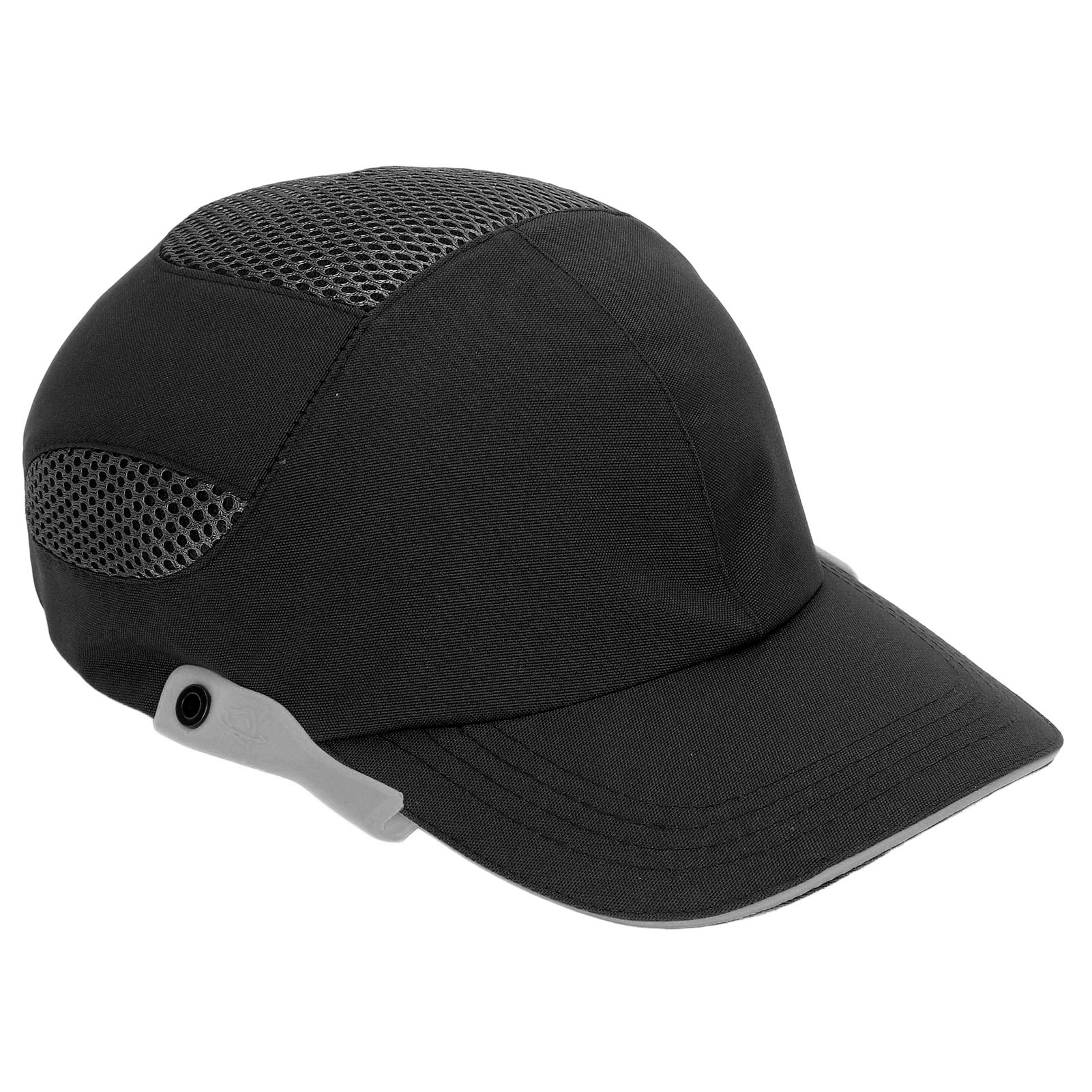 Hat Baseball Hardhat Peaked Breathable Protective Adjustable For Sports