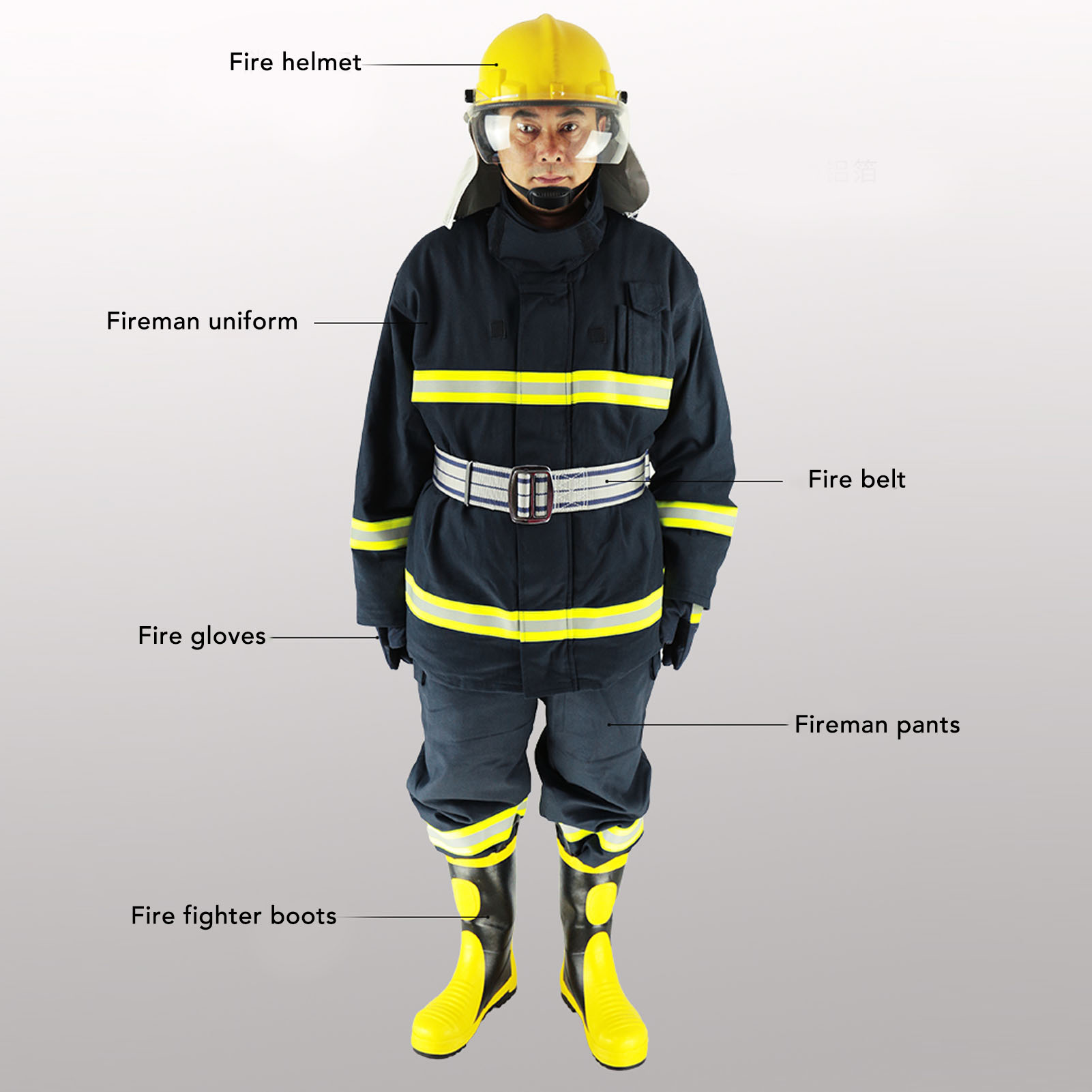 Flame Retardant Safety Suit Thermal Insulation Protective Clothes Supply Hot - Picture 27 of 27