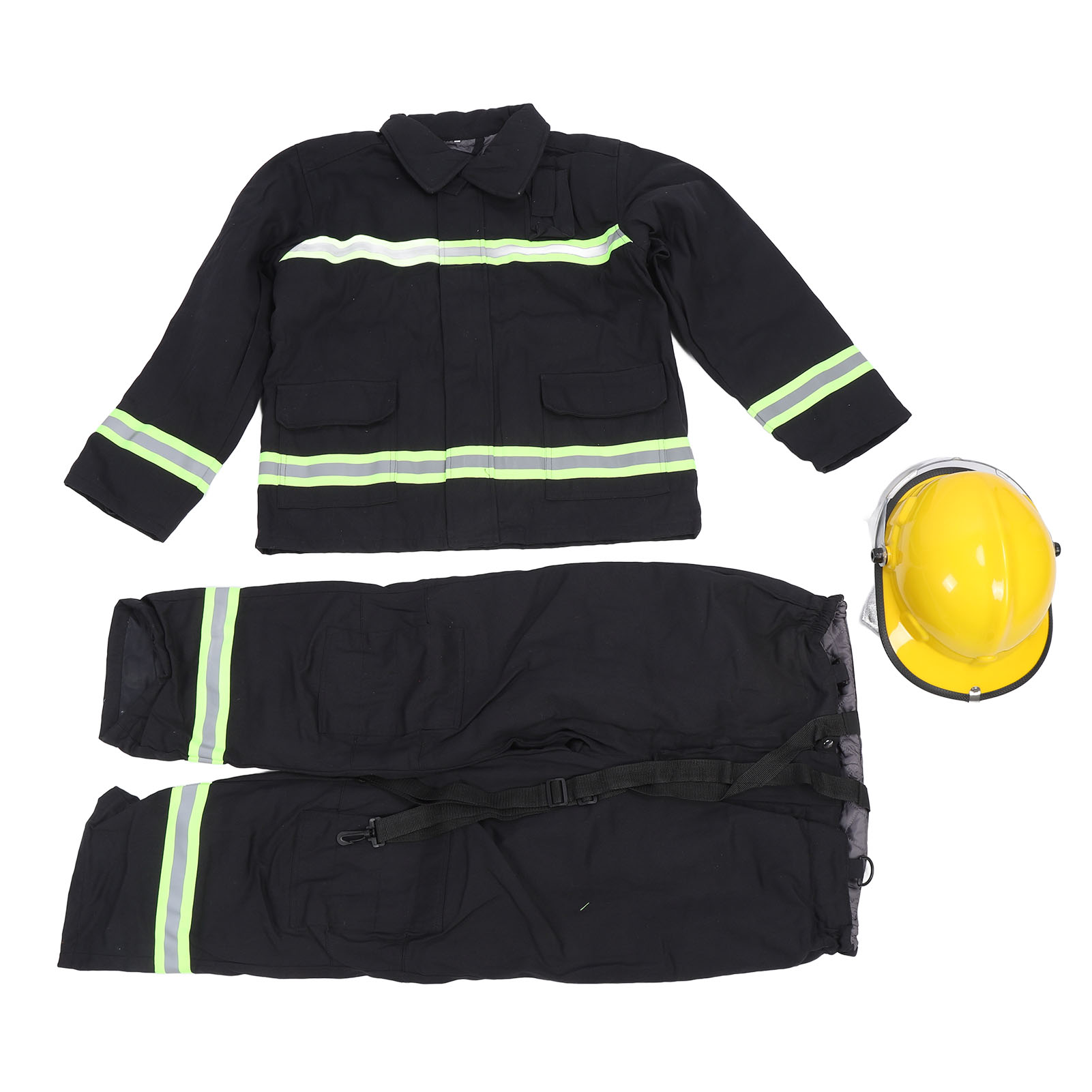 Lot de 5 vêtements de travail outlet ignifuges avec ruban réfléchissant vêtements de sécurité.