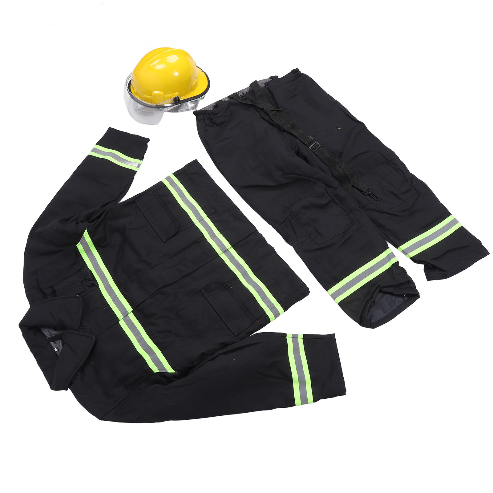 Lot de 5 vêtements remise de travail ignifuges avec ruban réfléchissant vêtements de sécurité.