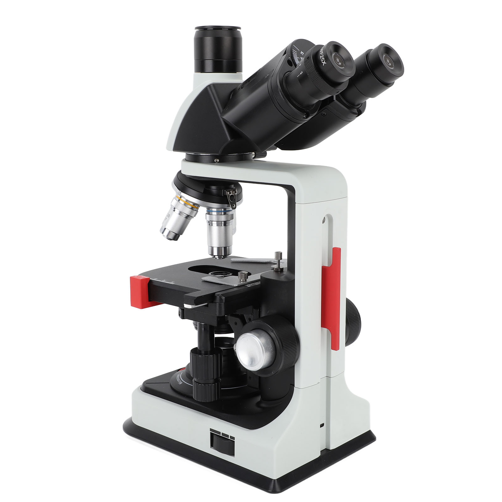 Compound Trinocular Microscope 40X To 2500X Magnification Laboratory LED Microsc - Bild 24 von 29