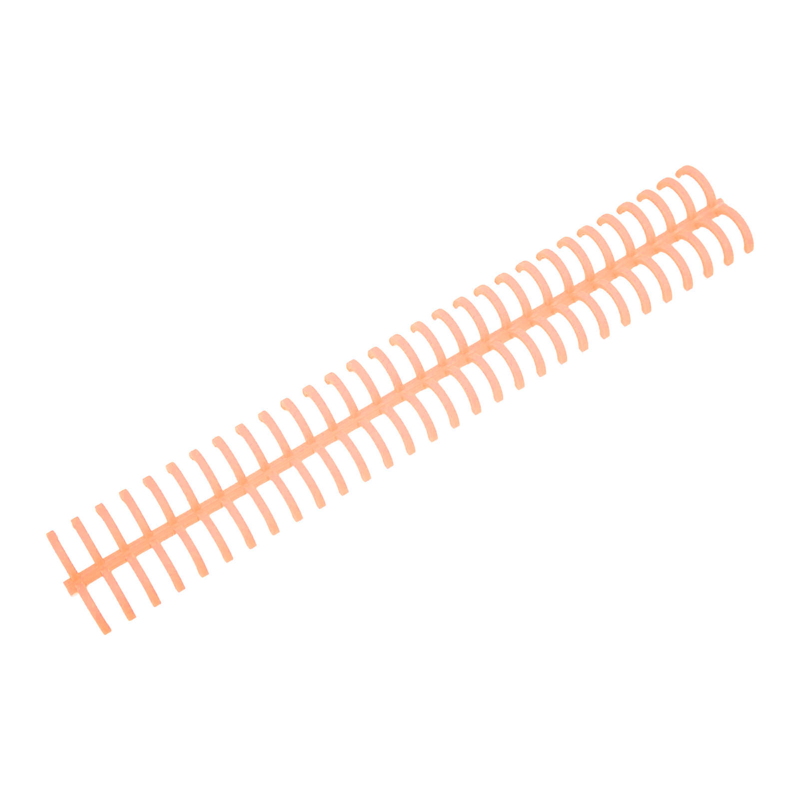 10Pcs Spiral Binding Coil 130 Sheet Capacity Spine Comb 30 Holes 16mm Diameter