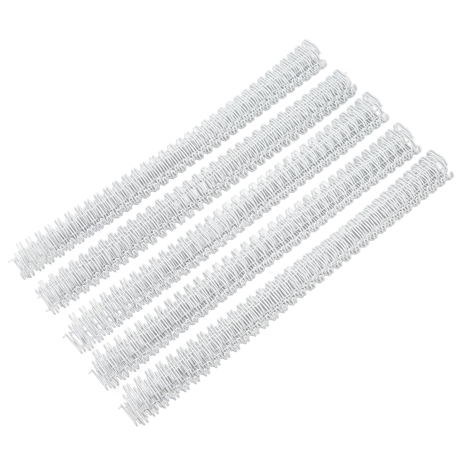 100Pcs Double Loop Wire Binding Spine 60 Sheet Capacity 3:1 Pitch 34 Loop 9.5mm