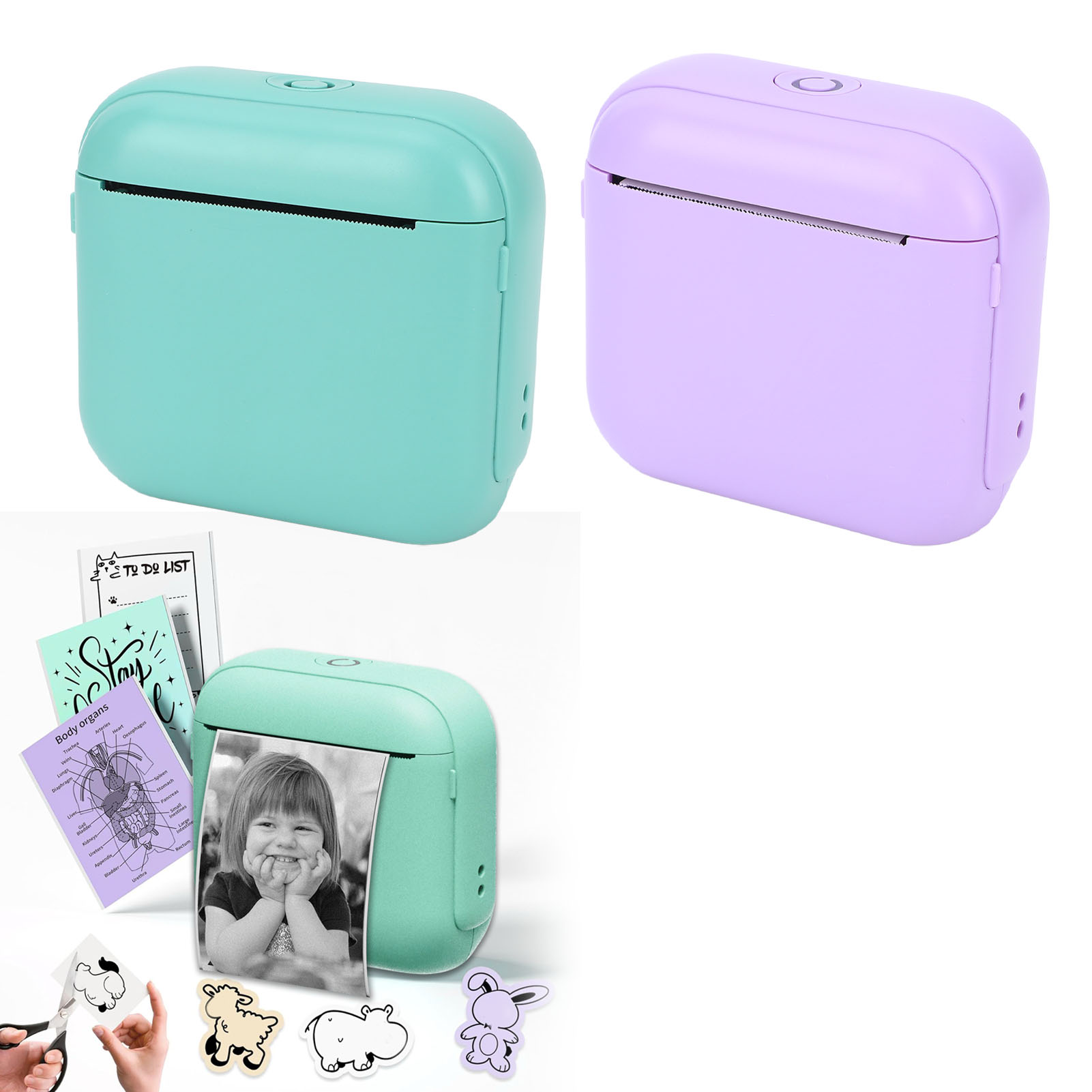 Portable Thermal Label Printer for Home and Shop No Ink Needed