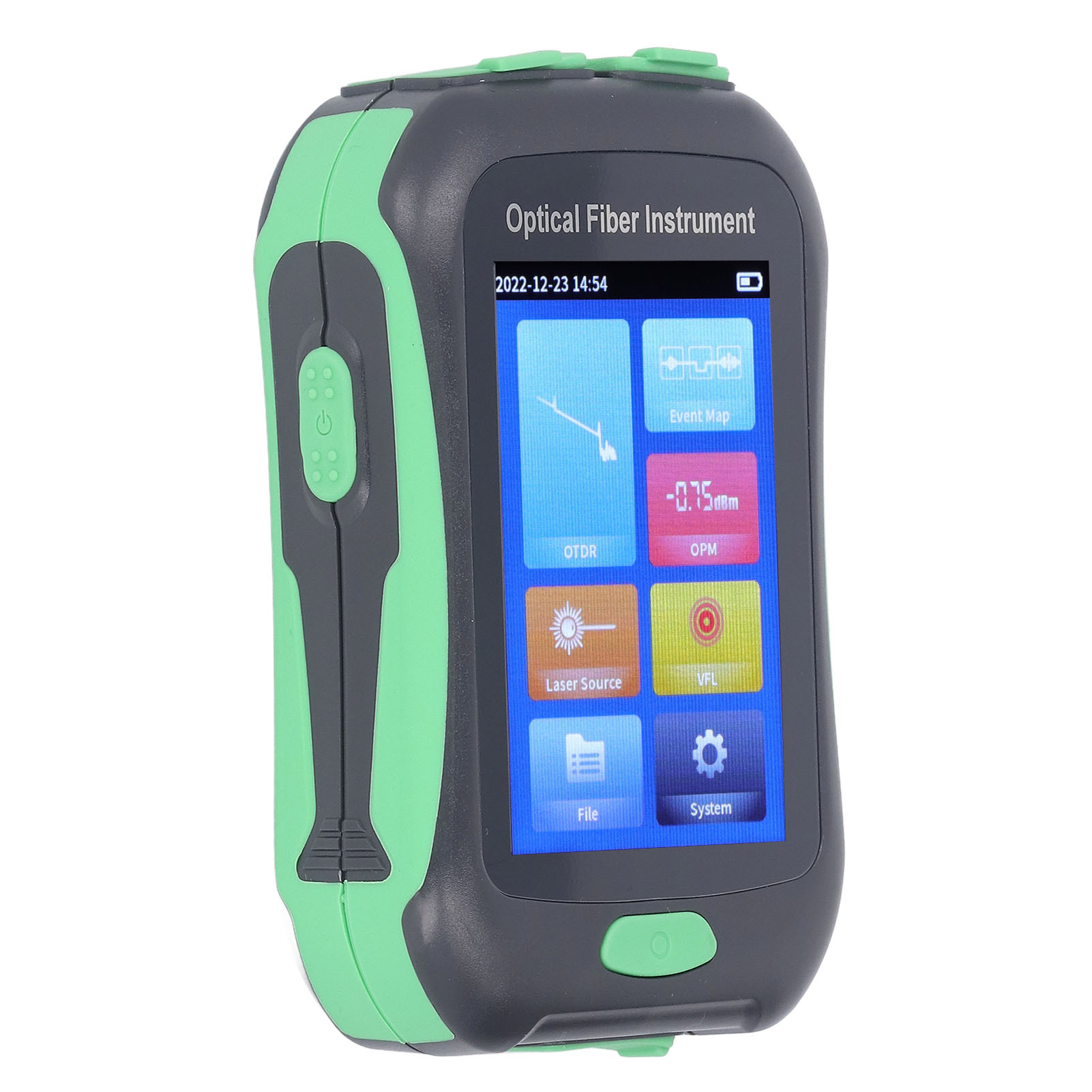 OTDR Fiber Optic Tester 1550nm 10mw 80km 20dB 3.5in Visual Fault Locator Meter♡ - Afbeelding 14 van 18