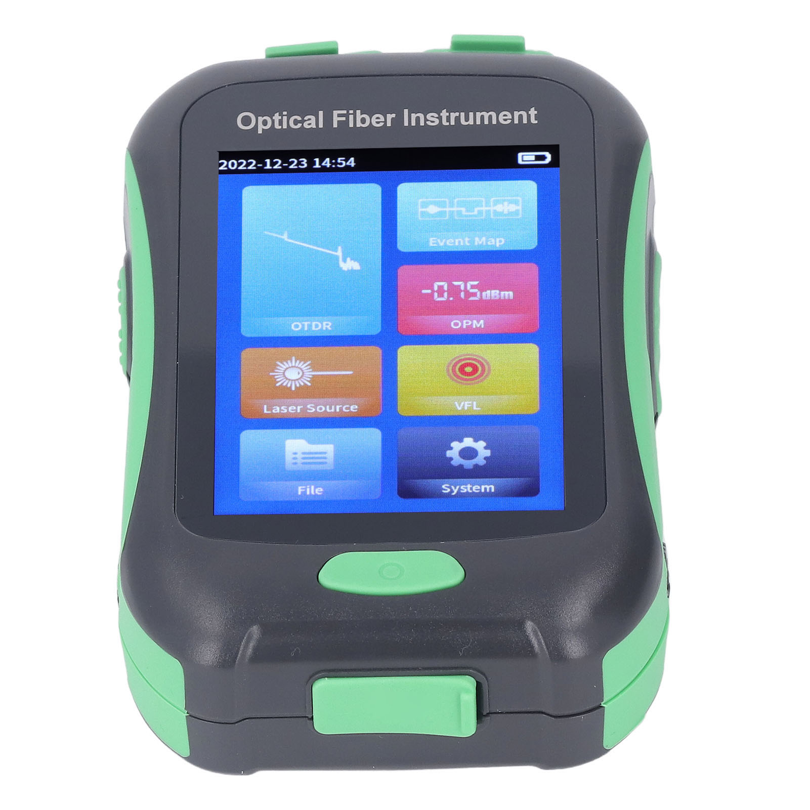 OTDR Fiber Optic Tester 1550nm 10mw 80km 20dB 3.5in Visual Fault Locator Meter♡ - Afbeelding 13 van 18