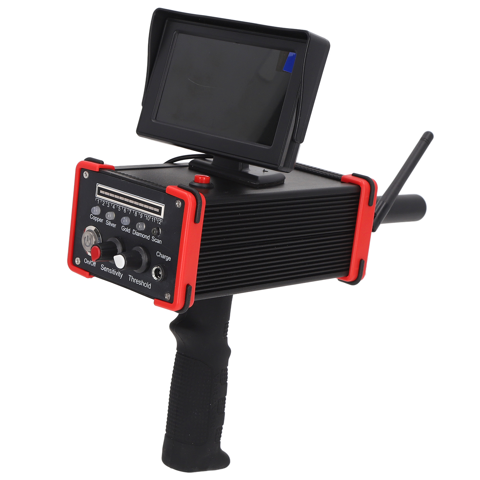 Range Metal Gold Silver Detector Finder Treasure Hunting Detector AC100‑240V - Picture 27 of 29