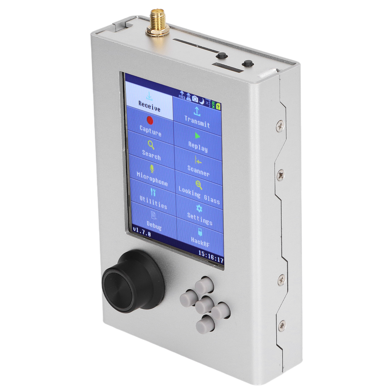 Radio Transceiver 3.2 Inch 1MHz To 6GHz Radio Portable Mobile FM SDR - Picture 26 of 34