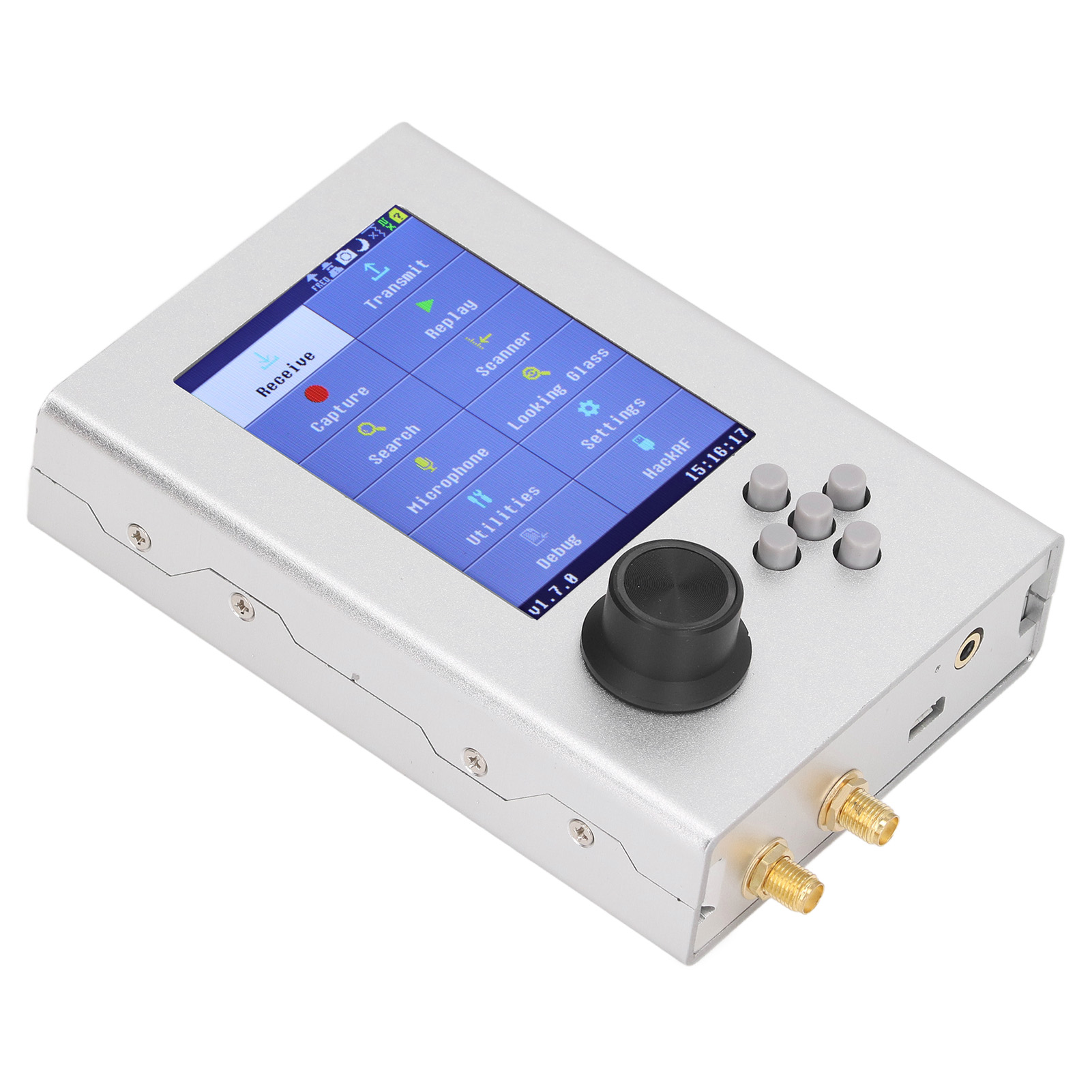 Radio Transceiver 3.2 Inch 1MHz To 6GHz Radio Portable Mobile FM SDR - Picture 25 of 34