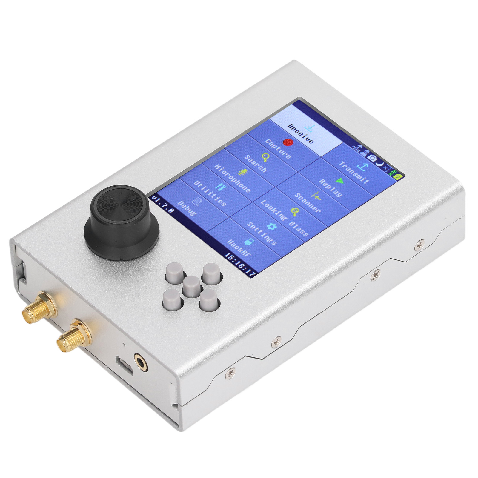 Radio Transceiver 3.2 Inch 1MHz To 6GHz Radio Portable Mobile FM SDR - Picture 32 of 34