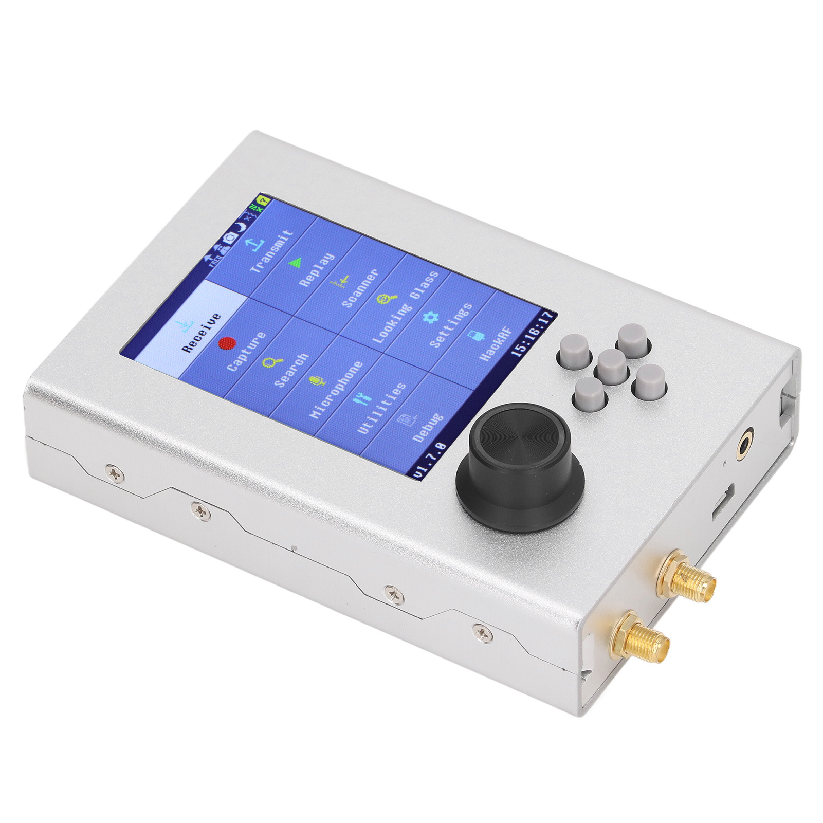 Radio Transceiver 3.2 Inch 1MHz To 6GHz Radio Portable Mobile FM SDR - Picture 23 of 34