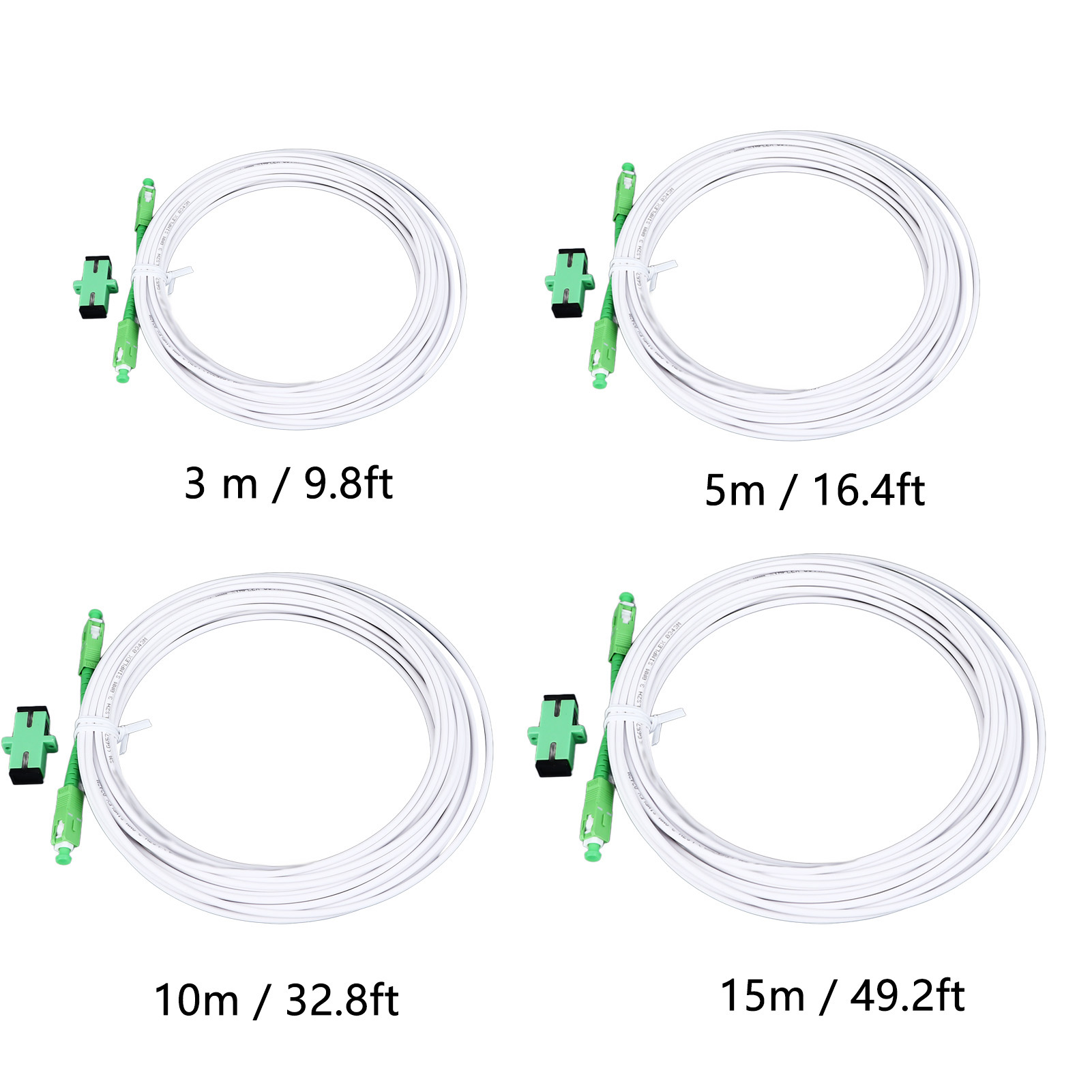 Optical Modem Extension Cable Set Armored Single Mode SC Patch Cable♡ - Afbeelding 16 van 24