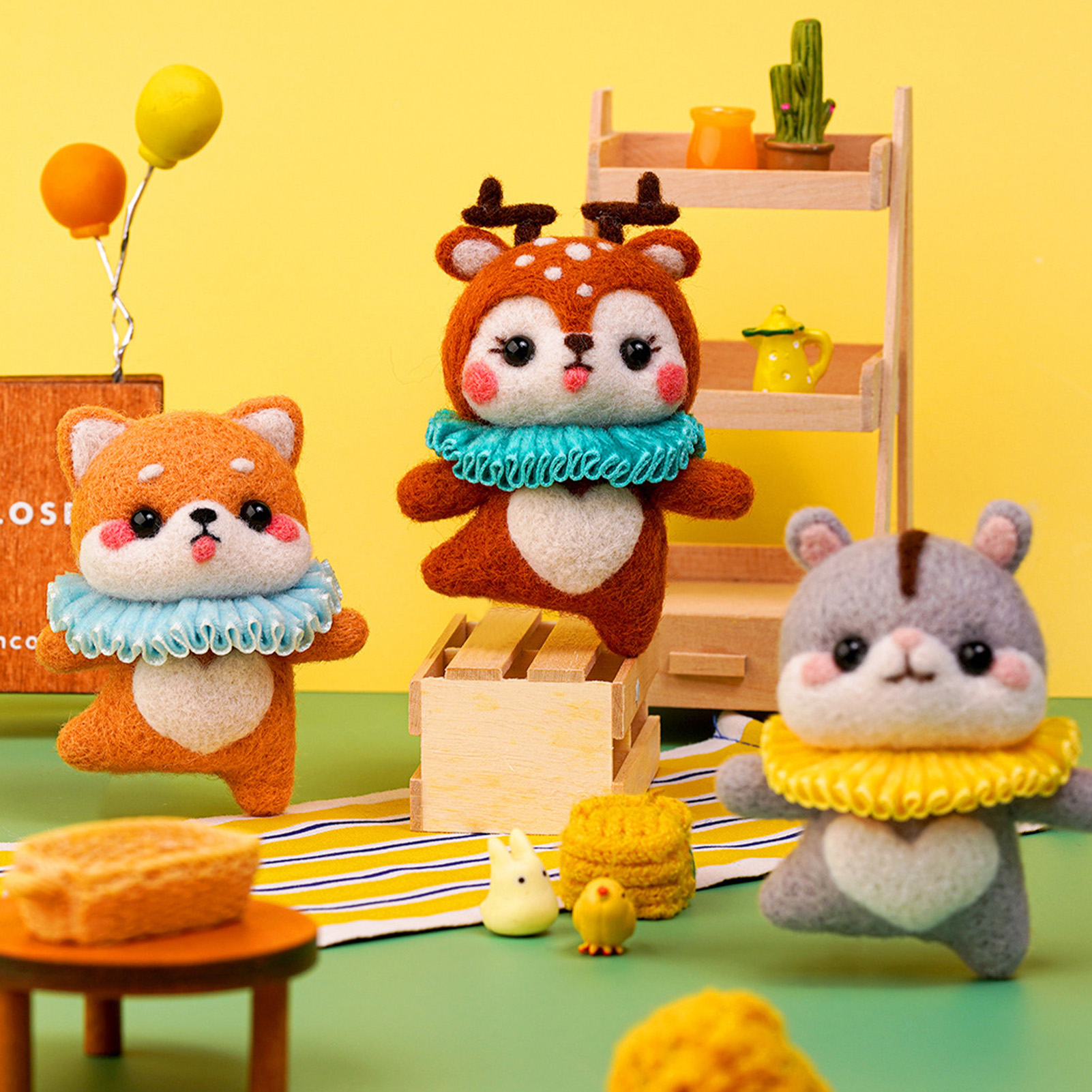 Needle Felting Tool Wool Chemical Fiber Animal Toy Art Craft For Beginner - Picture 30 of 34