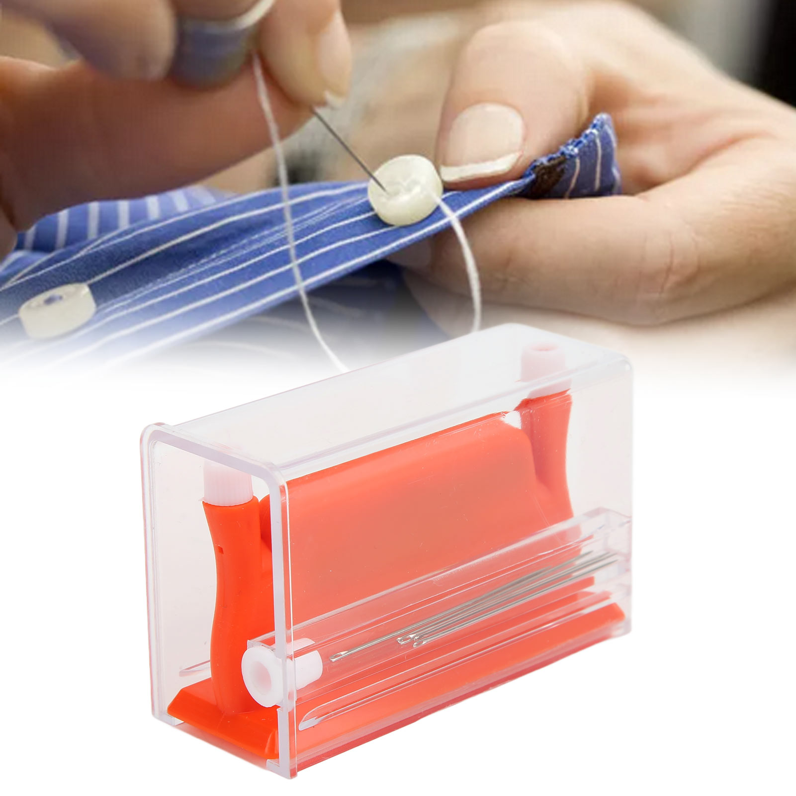 Automatic Needle Threader Hand Sewing Needle Threader Sewing Tool  Accessor.'.