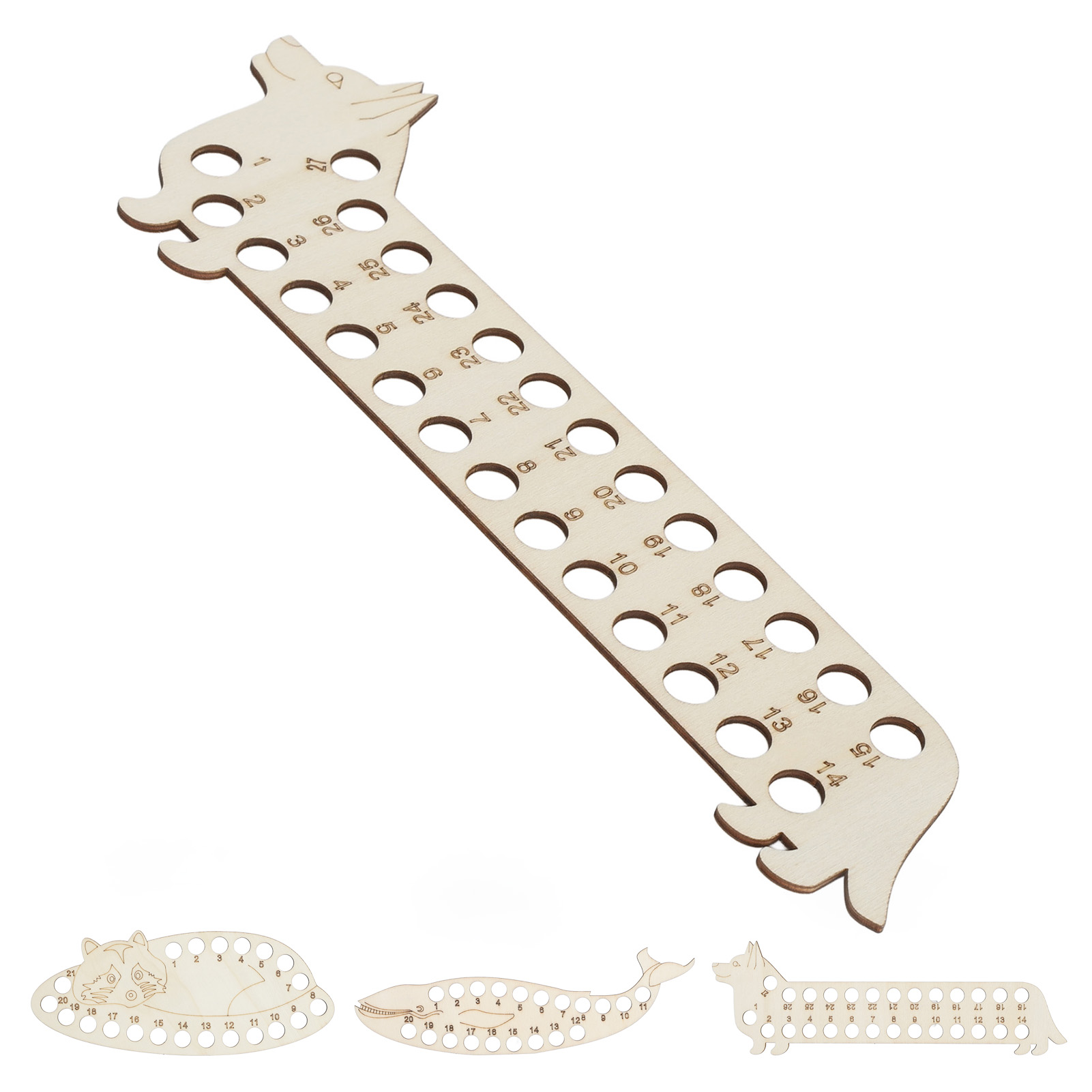 Embroidery Thread Organizer Board Animal Shape Stitch Floss Holder ▷ - Picture 16 of 21