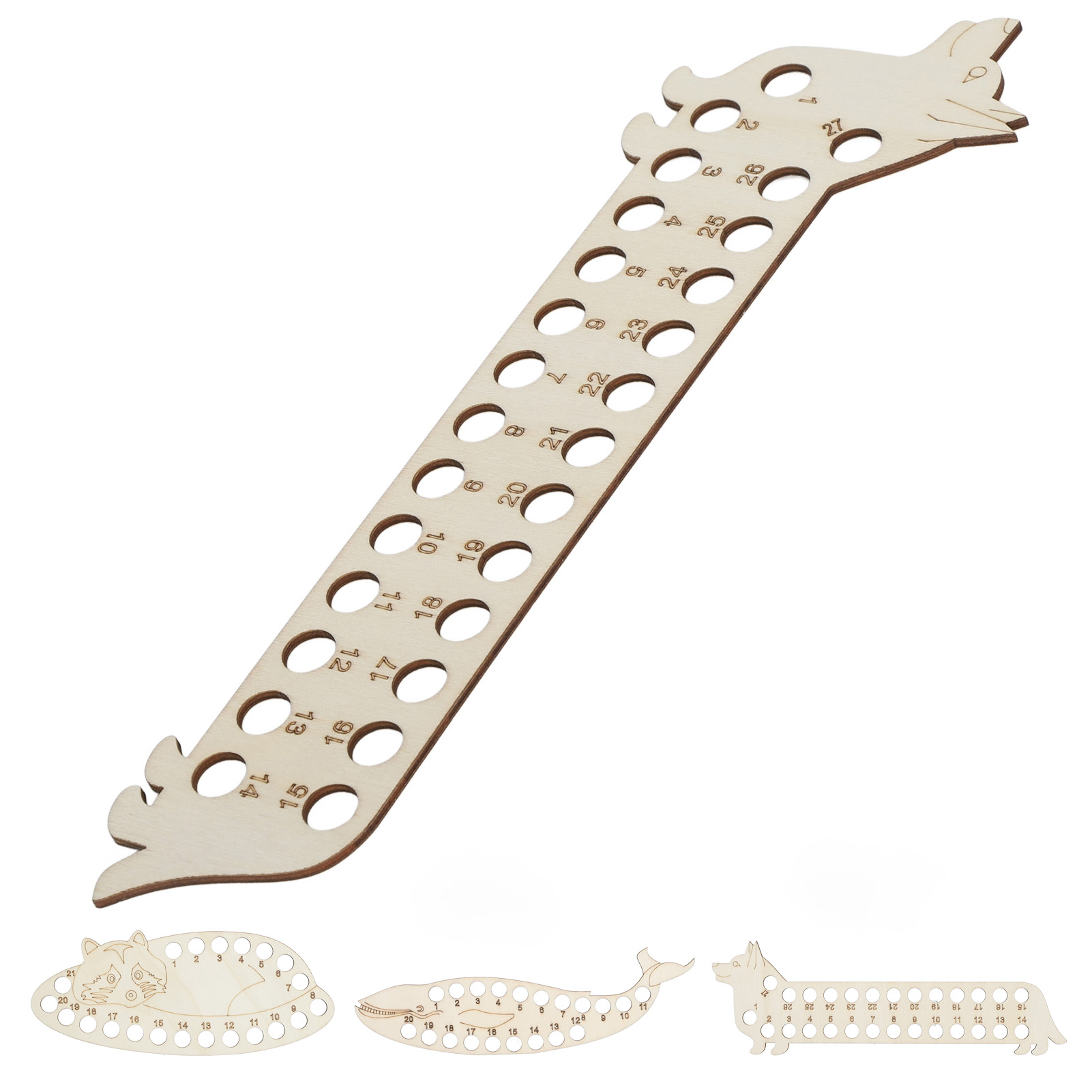 Embroidery Thread Organizer Board Animal Shape Stitch Floss Holder ▷ - Picture 20 of 21