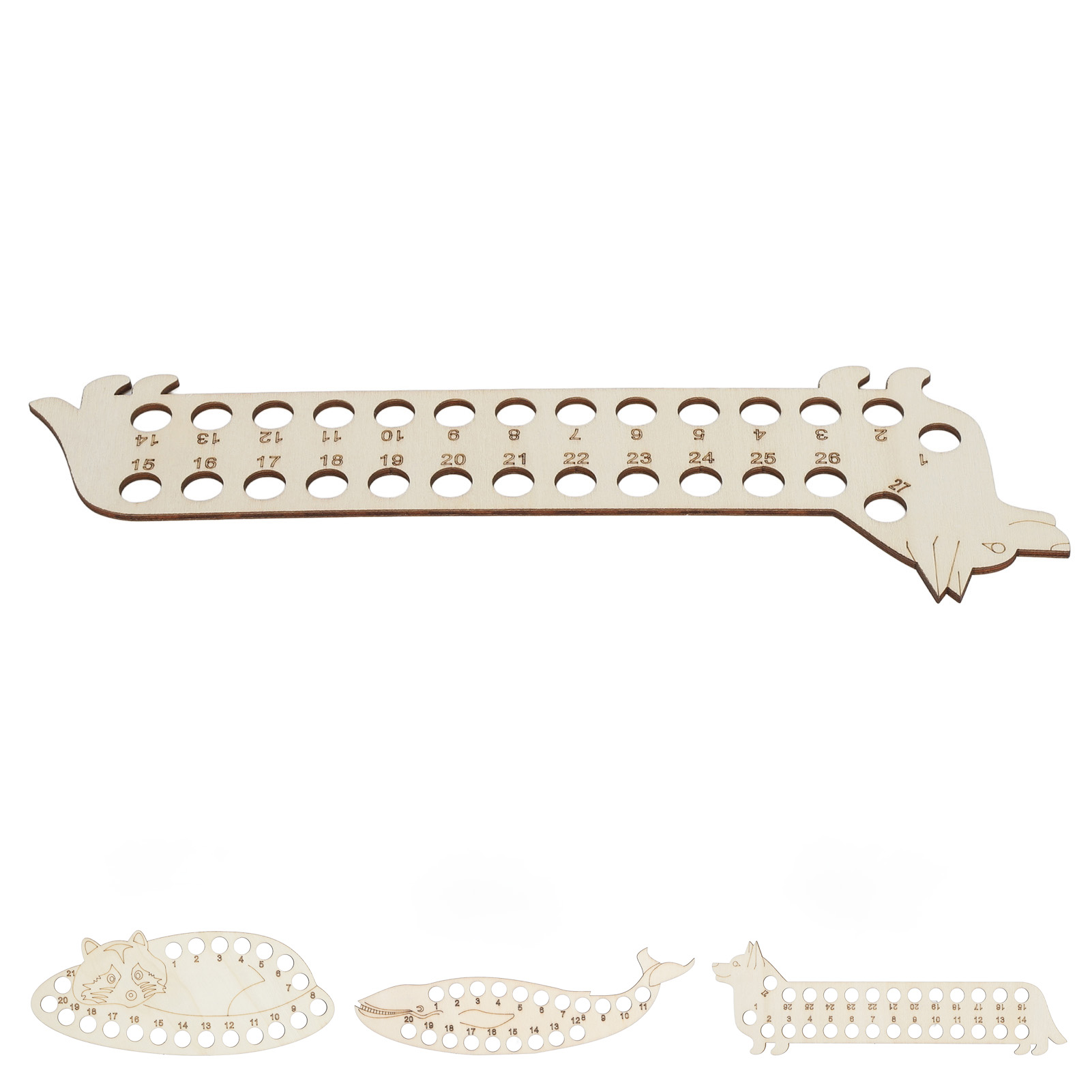 Embroidery Thread Organizer Board Animal Shape Stitch Floss Holder ▷ - Picture 18 of 21