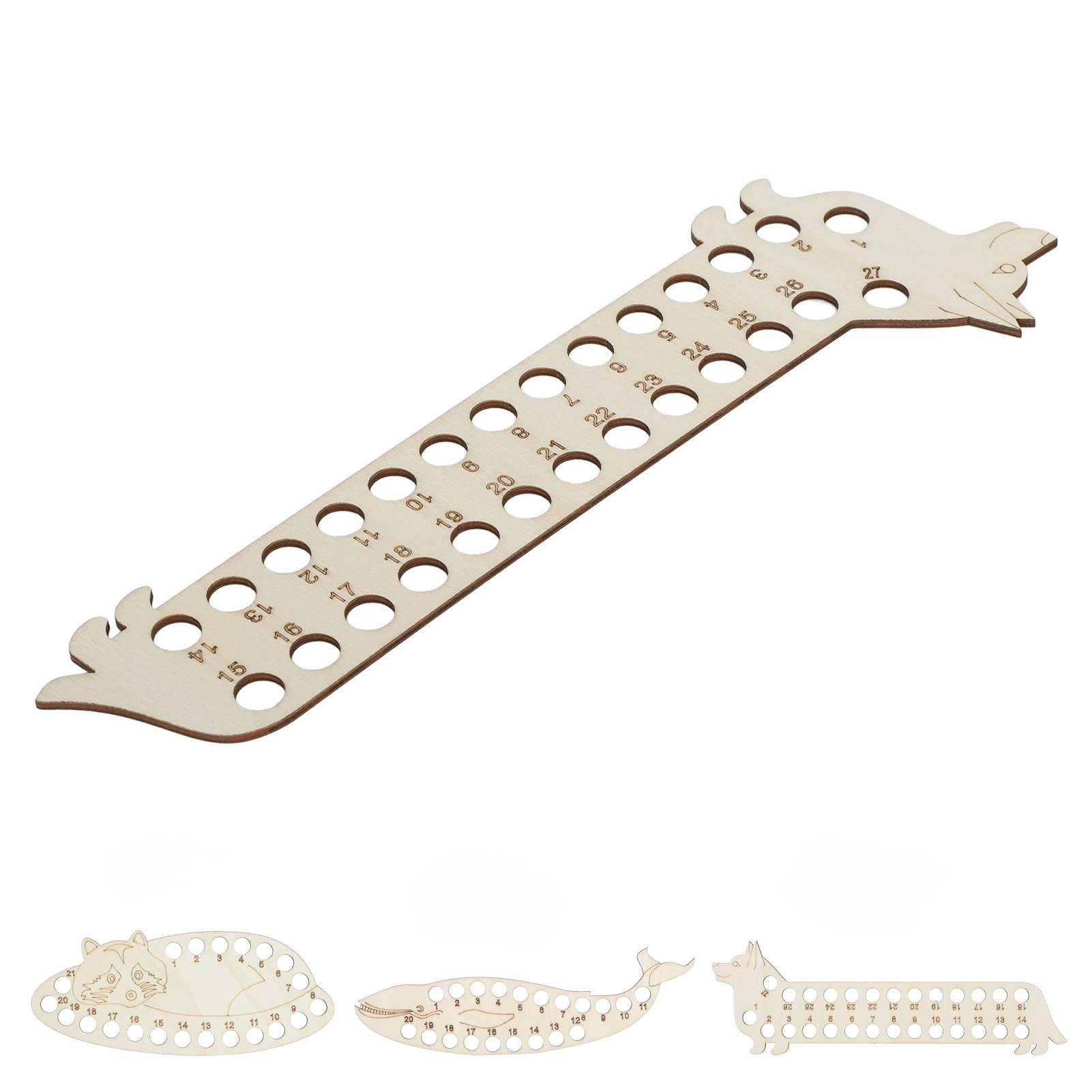Embroidery Thread Organizer Board Animal Shape Stitch Floss Holder ▷ - Picture 21 of 21