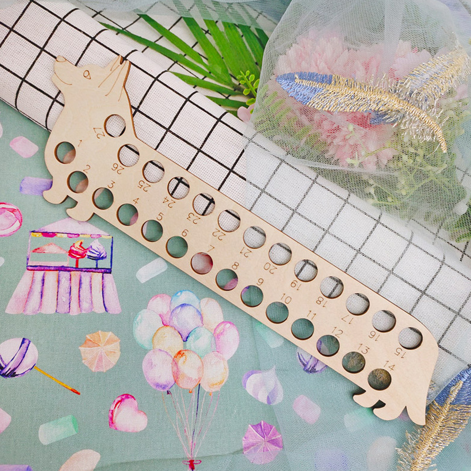 Embroidery Thread Organizer Board Animal Shape Stitch Floss Holder Hot - Picture 18 of 21