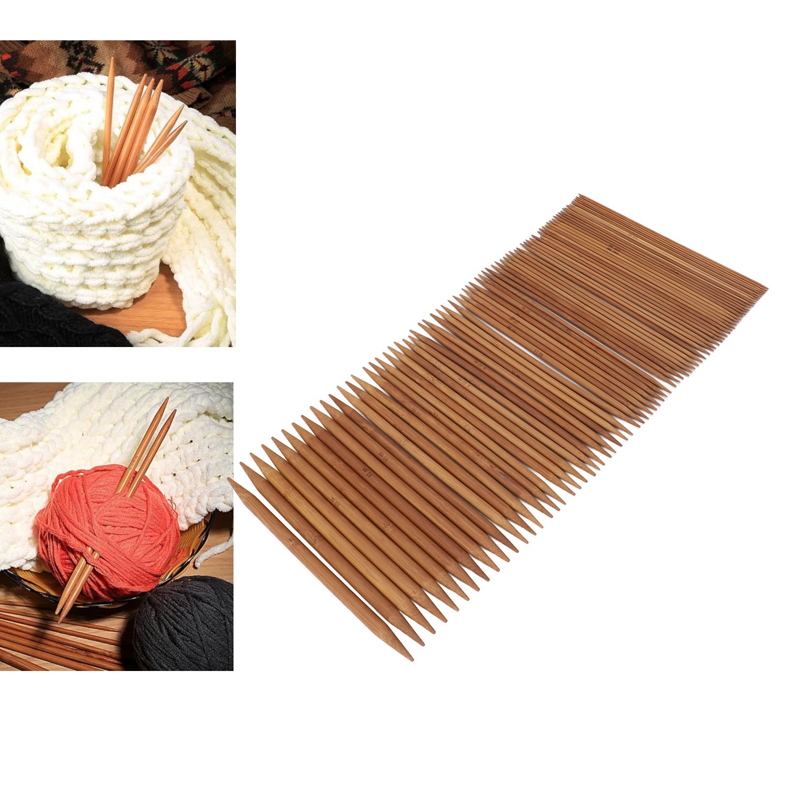 75 Pieces Knitting Needles Set Sweater DIY Double Pointed Knitting Needles YAX - Picture 17 of 18
