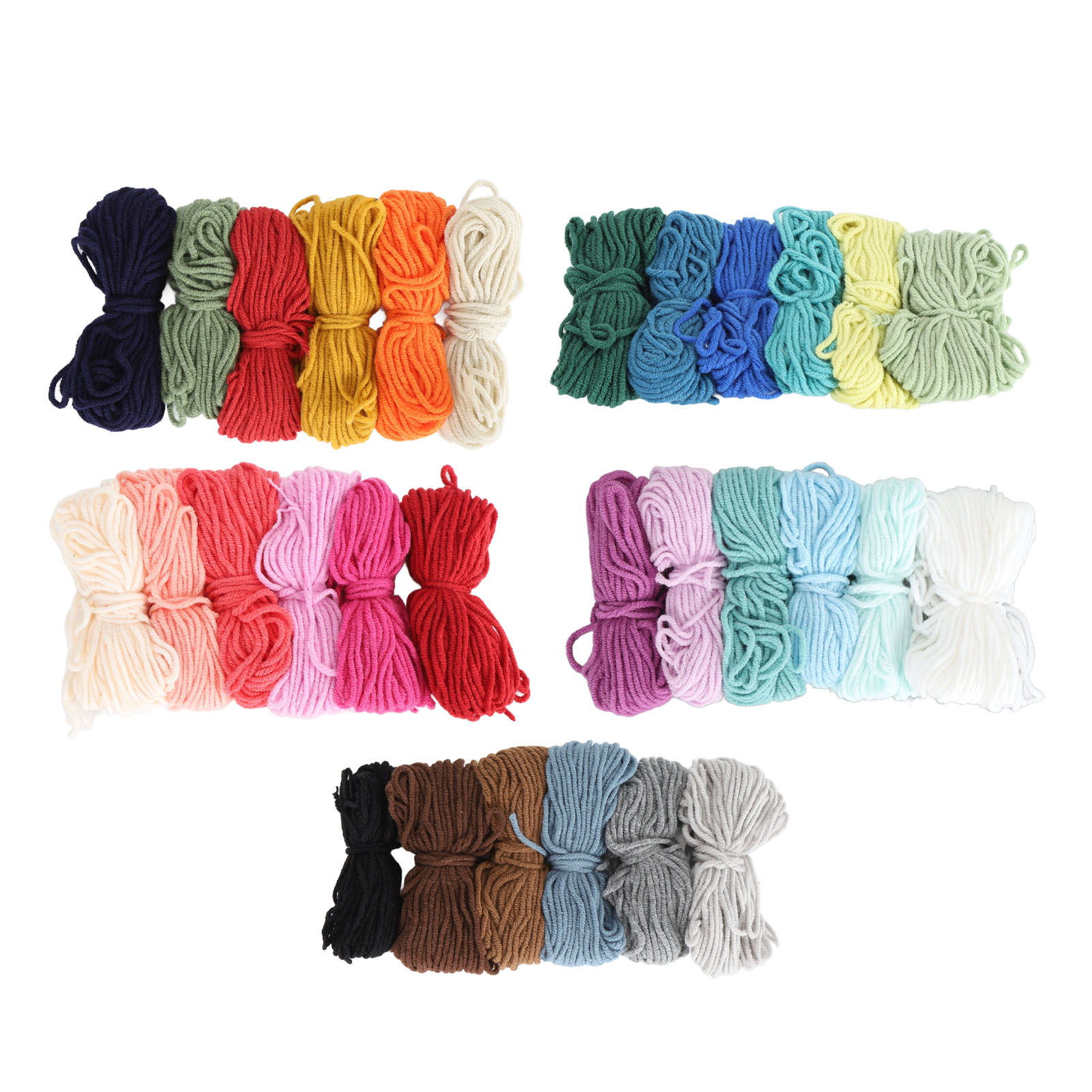6PCS Embroidery Thread 4 Strands 10m Length Cross Stitch Embroidery Thread ♢ - Picture 13 of 27