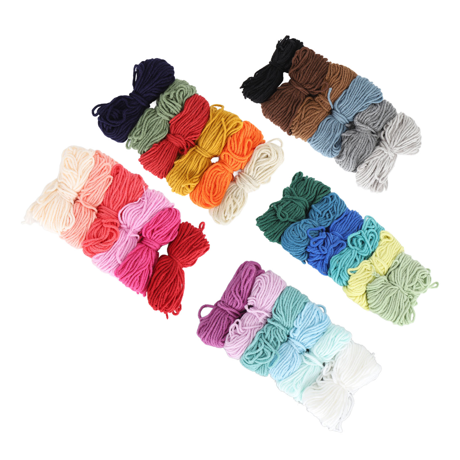 6PCS Embroidery Thread 4 Strands 10m Length Cross Stitch Embroidery Thread ♢ - Picture 16 of 27