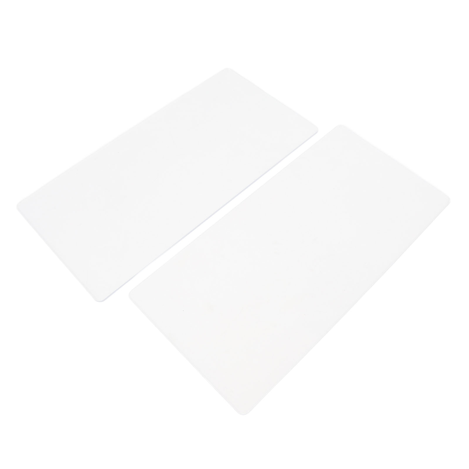 2PCS Embossing Mat Plates 3mm Thick Acrylic Backing Pad For Paper Leather - Picture 24 of 28