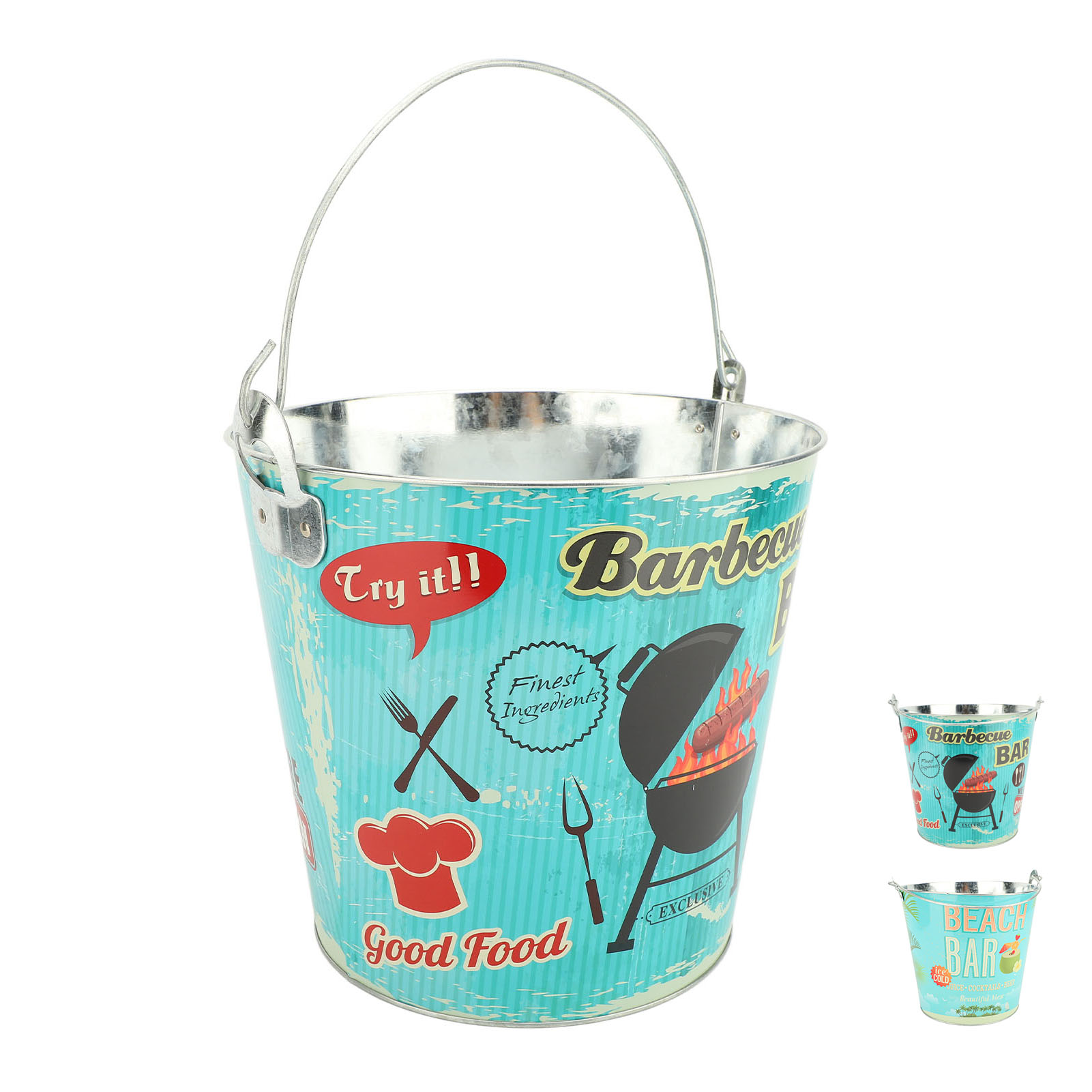 Handheld Ice Bucket Insulated Beverage Tub Cooler For Home Party BBQ Picnic HOT