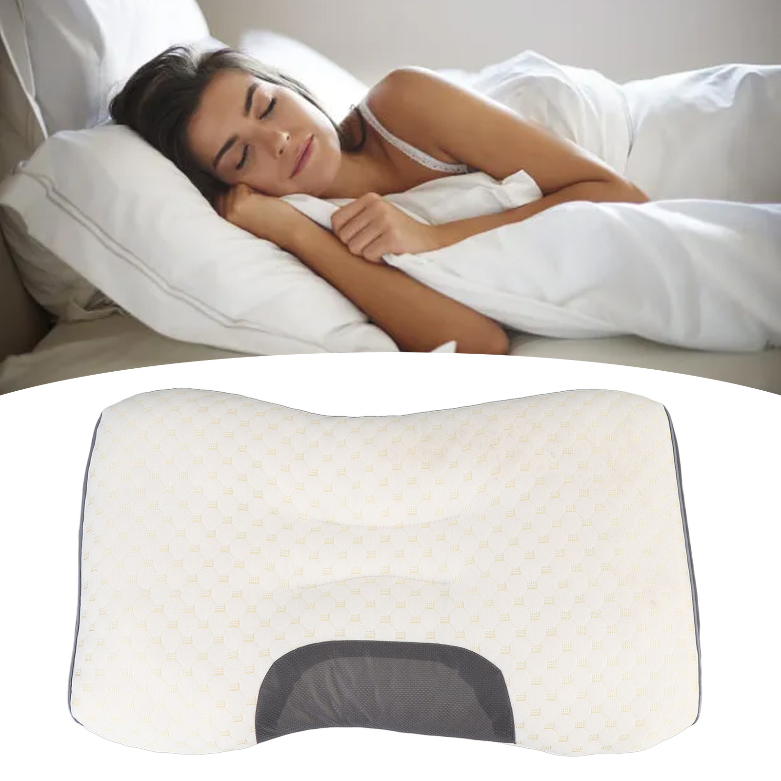 Memory Foam Pillow Core Neck Support Pillow Core For Back And Side Sleepers - Picture 25 of 30