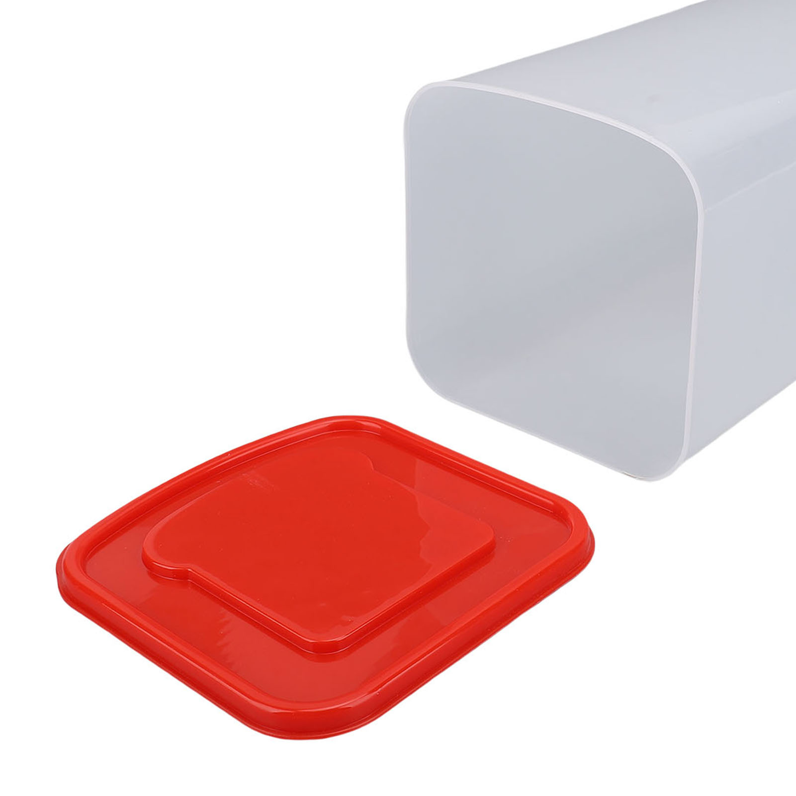 Bread Container Plastic Large Capacity Bread Box Keeper With Lid For Home Part - Picture 18 of 18