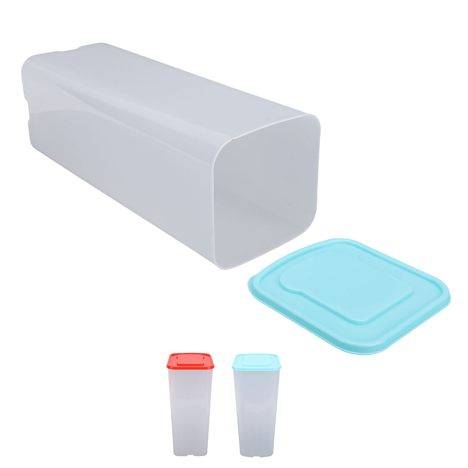 Bread Container Plastic Large Capacity Bread Box Keeper With Lid For Home Part - Picture 17 of 18