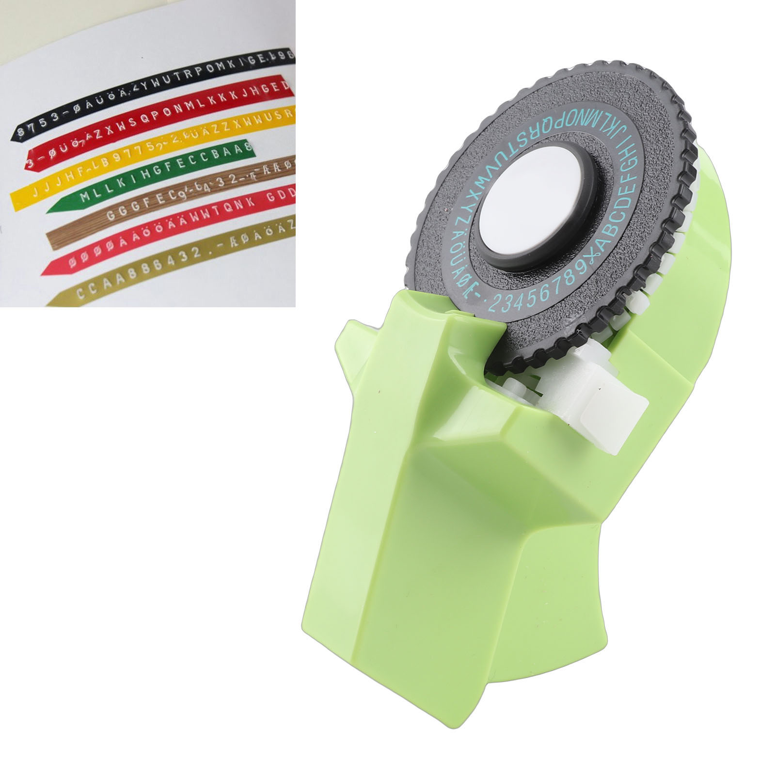 Embossing Label Maker Machine With Tapes Handheld 3D Portable Embossed Label Pri - Picture 13 of 18