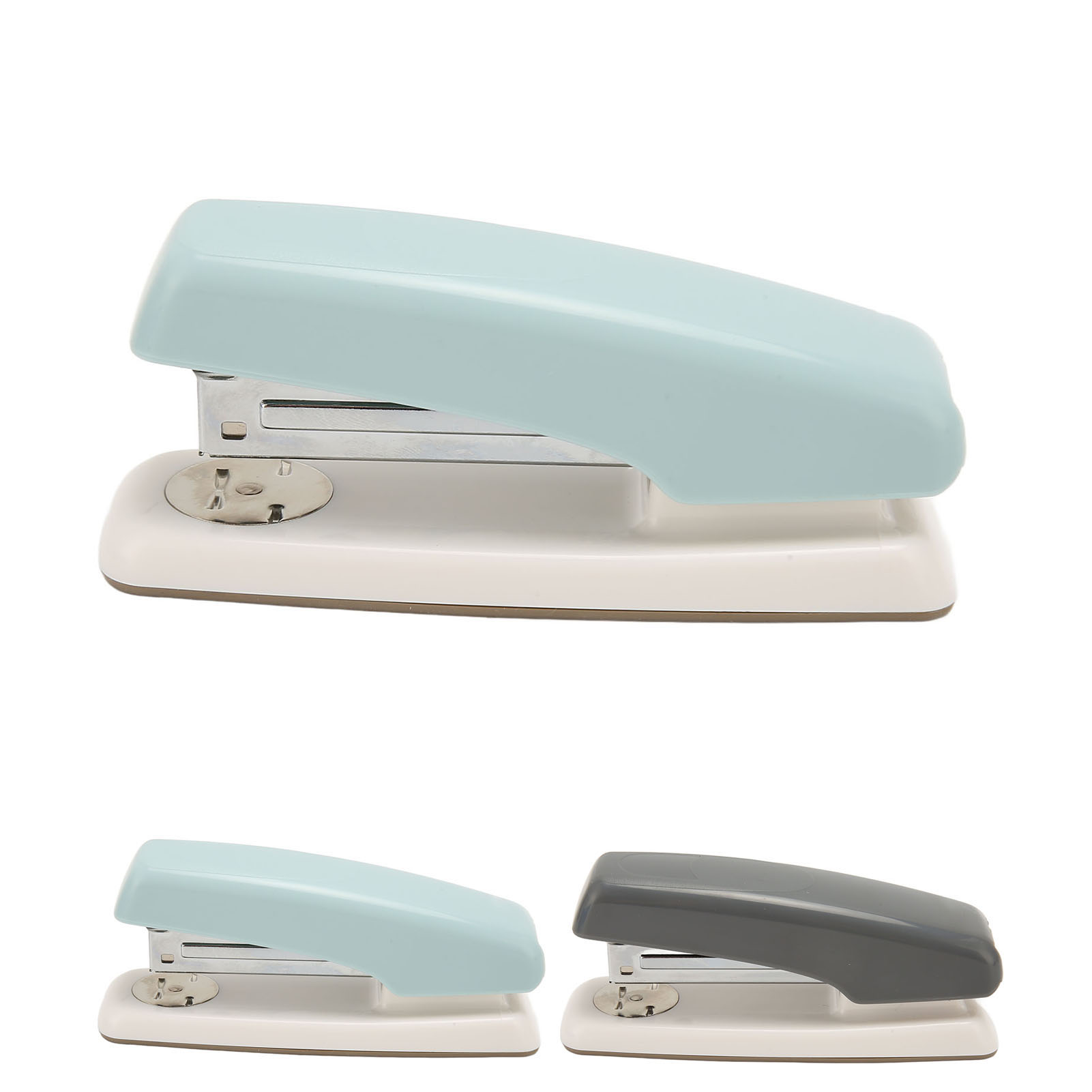 2x Desktop Stapler 20 Sheet Capacity Rotation Table Stapler For Office Home New