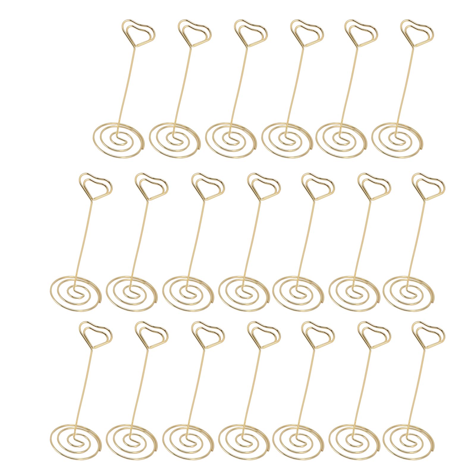 Table Number Holder Table Number Stand 20 Pcs 15cm For Wedding - Picture 29 of 33