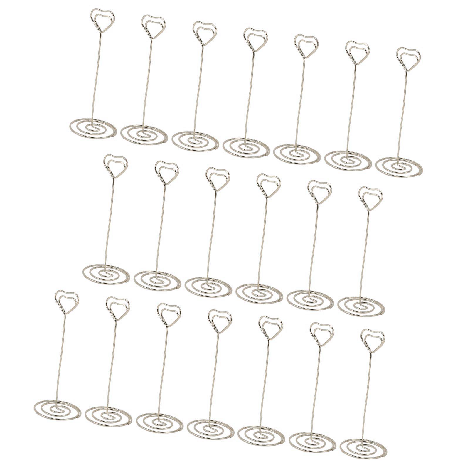 Table Number Holder Table Number Stand 20 Pcs 15cm For Wedding - Picture 33 of 33
