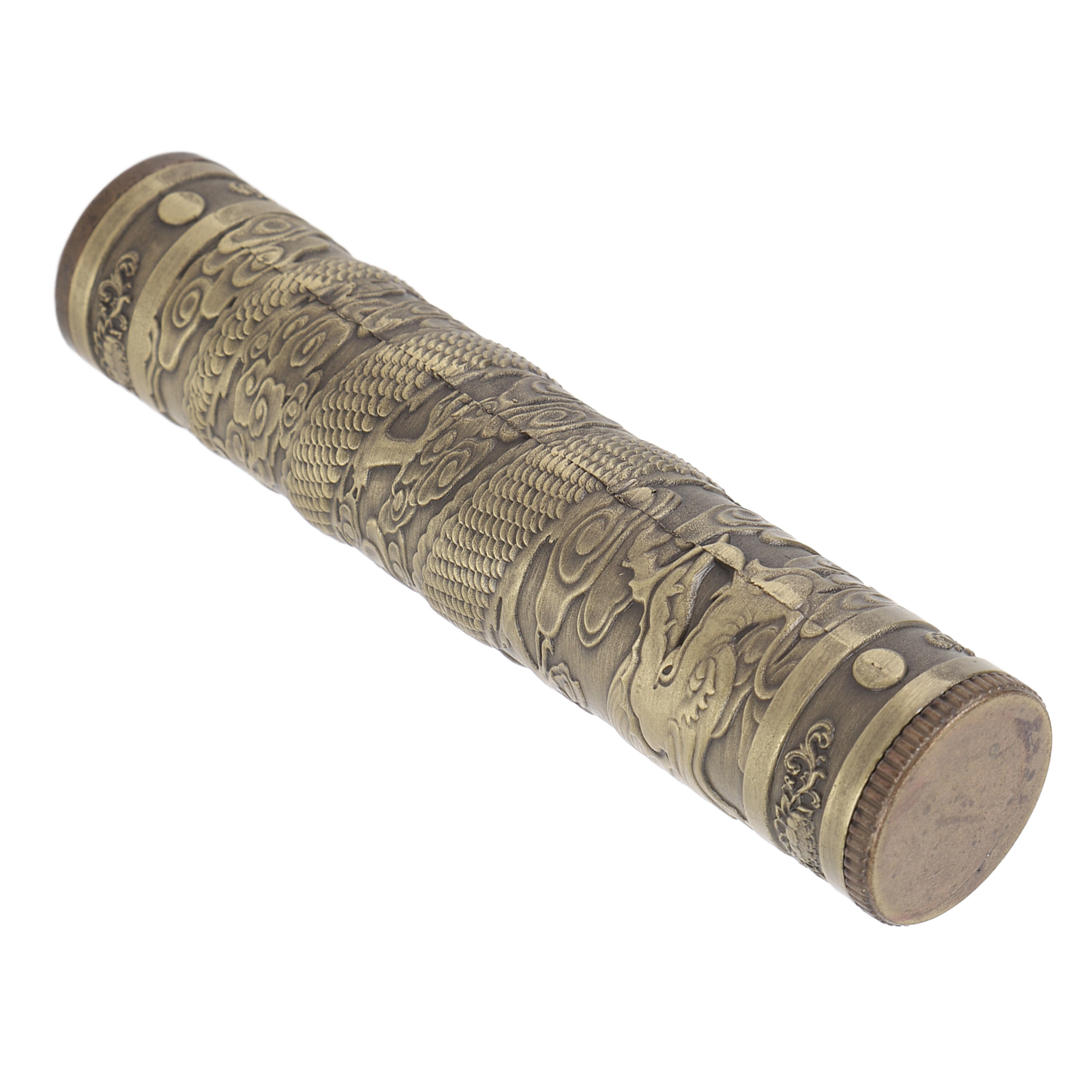 Metal Tube Container Embossed Pattern Water Proof Sealed Storage Tube - Picture 25 of 29