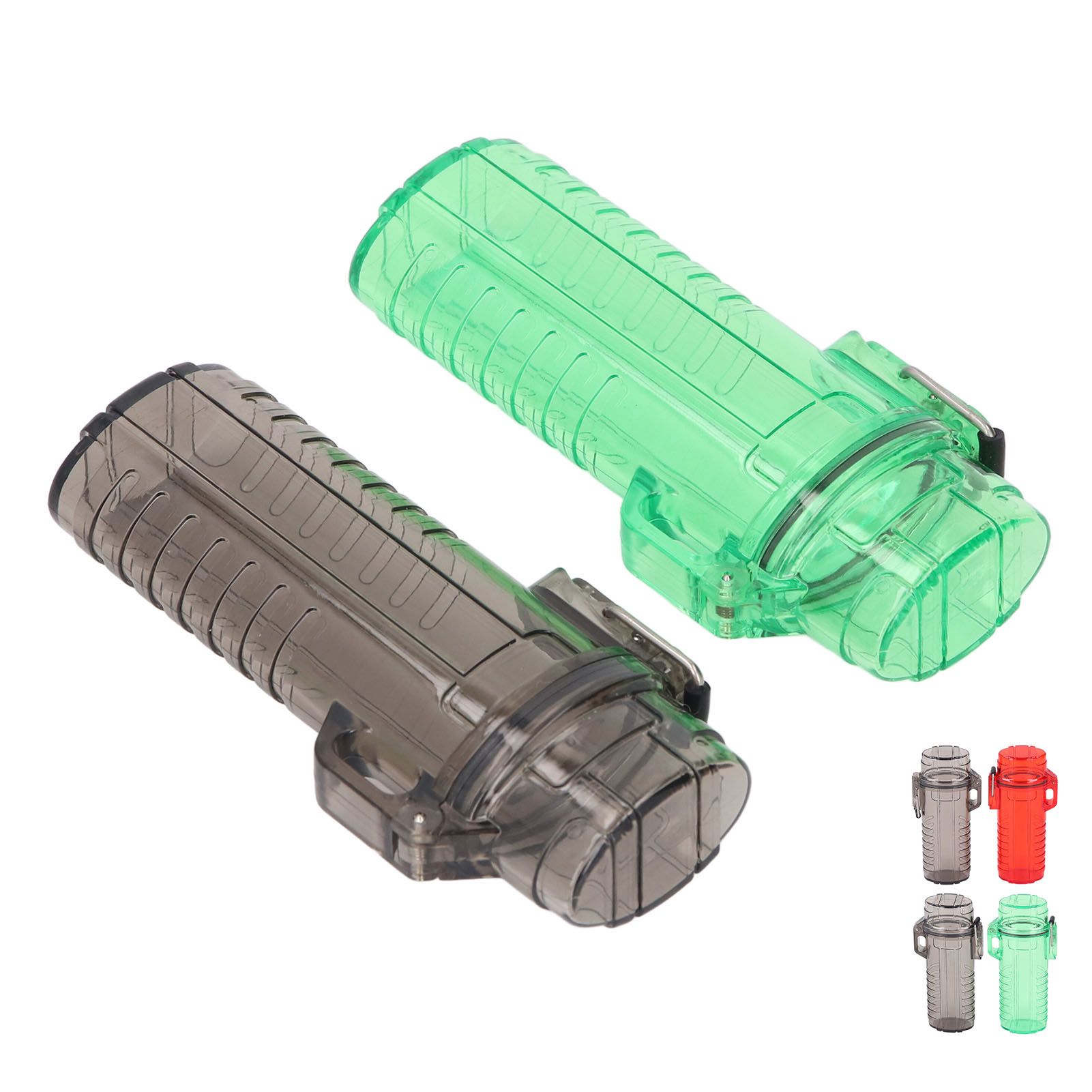 2Pcs Camping Plastic Water Proof Pocket Storage Tube Organizer Holder Container - Picture 27 of 28