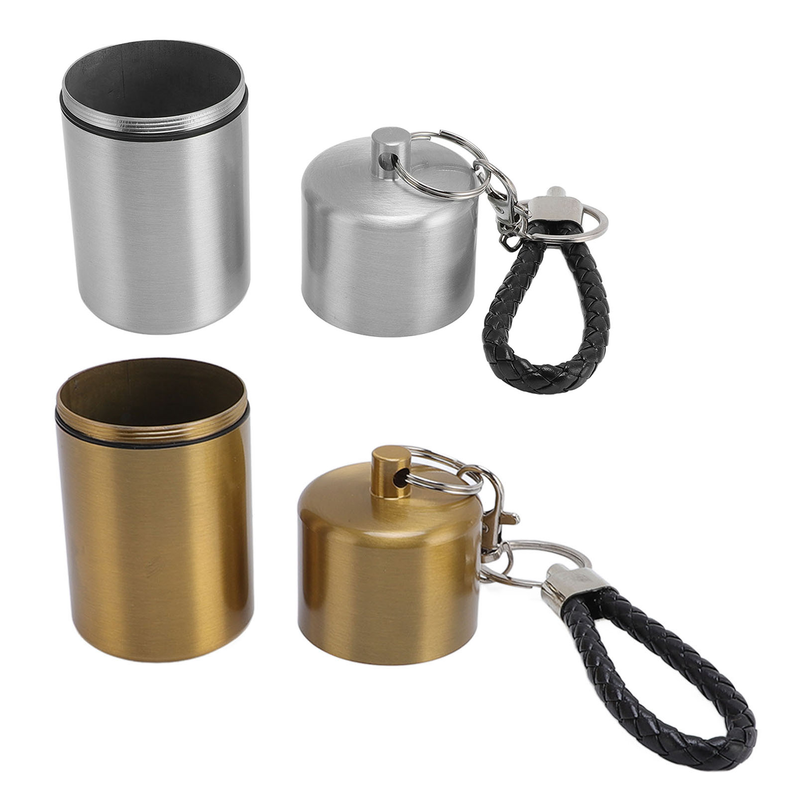 Metal Storage Bottle Aluminum Storage Container For Camping Tarvel - Picture 13 of 18