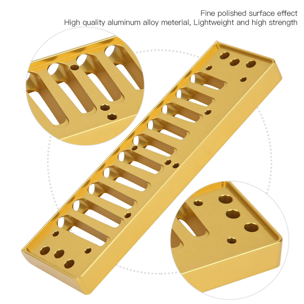 Harmonica Comb 10‑Hole Blues Harp Comb Part For SP20 Aluminum Alloy H HR6 - Picture 10 of 13