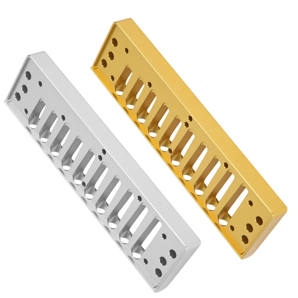 Harmonica Comb 10‑Hole Blues Harp Comb Part For SP20 Aluminum Alloy H HR6 - Picture 11 of 13