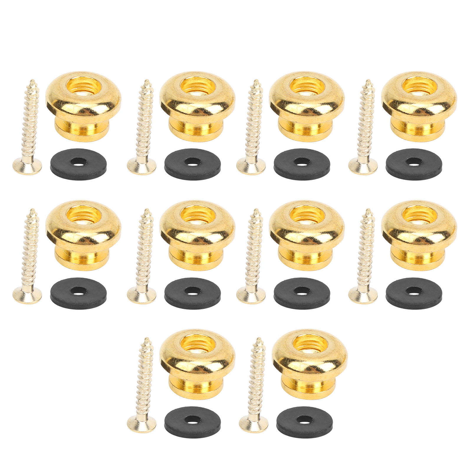 5 Set Guitar Strap Lock End Pins For Bass Ukulele Musical Peripheral Accesso HEN